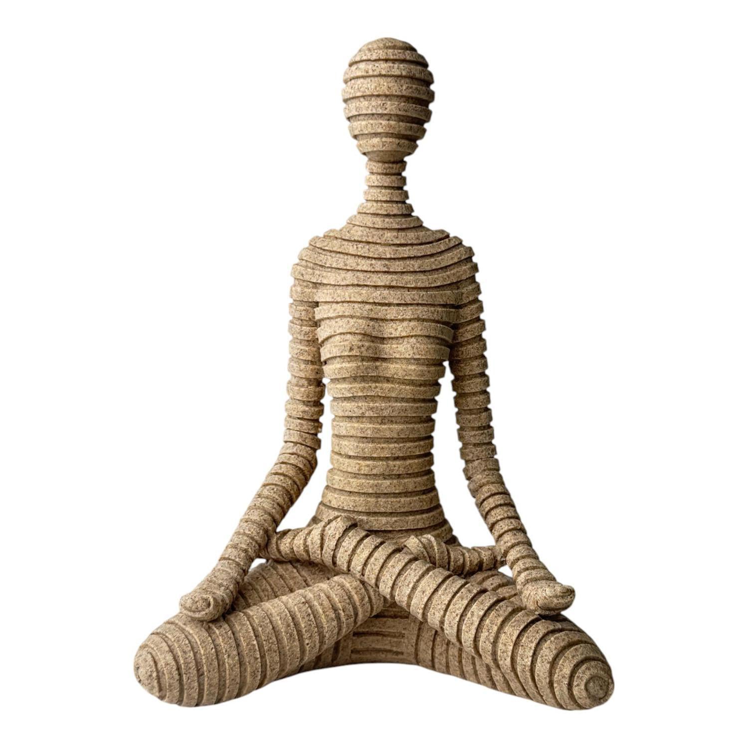 Figura 24.3X10X17Cm Beige Yoga F253