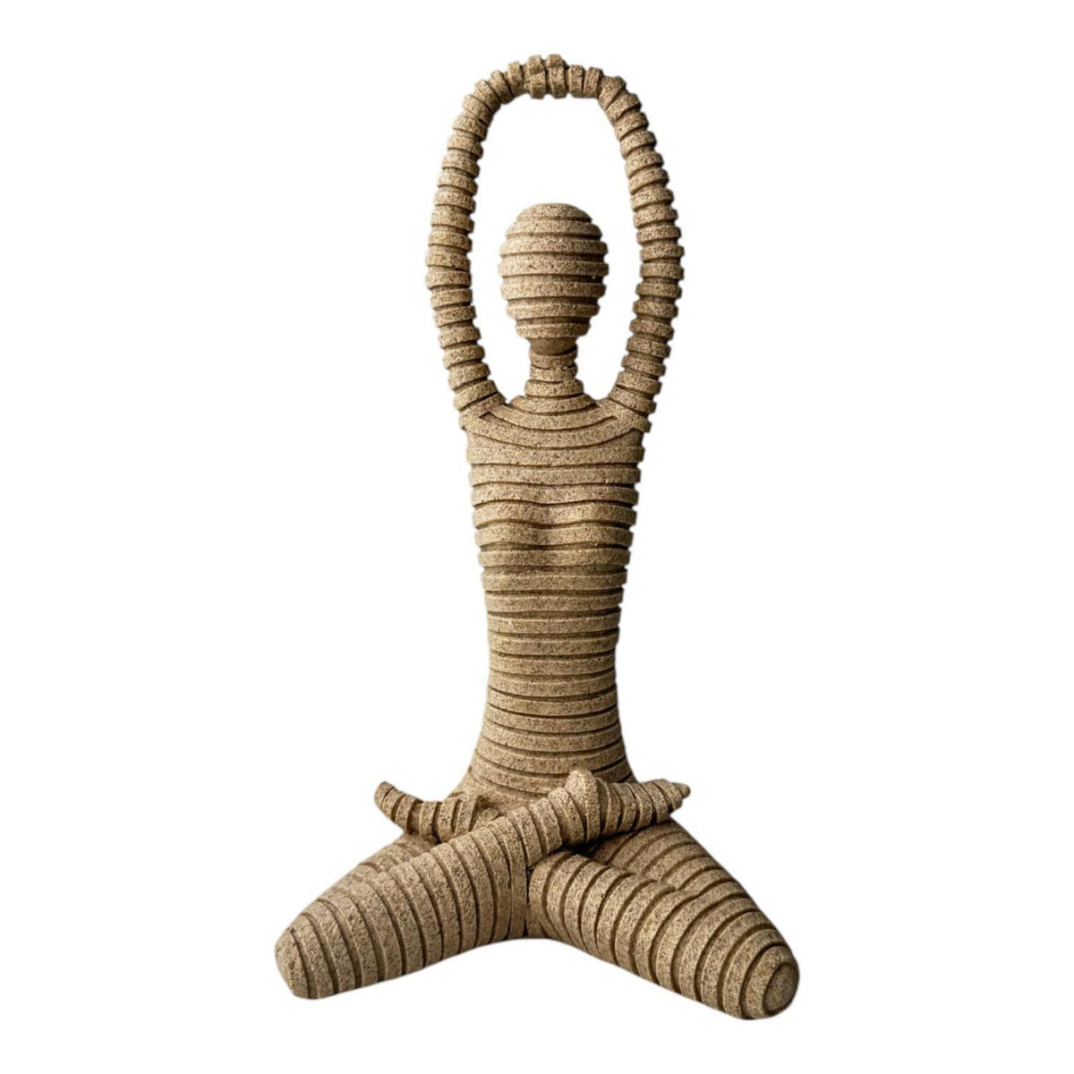 Figura 28.5X11X15.5Cm Beige Yoga F253