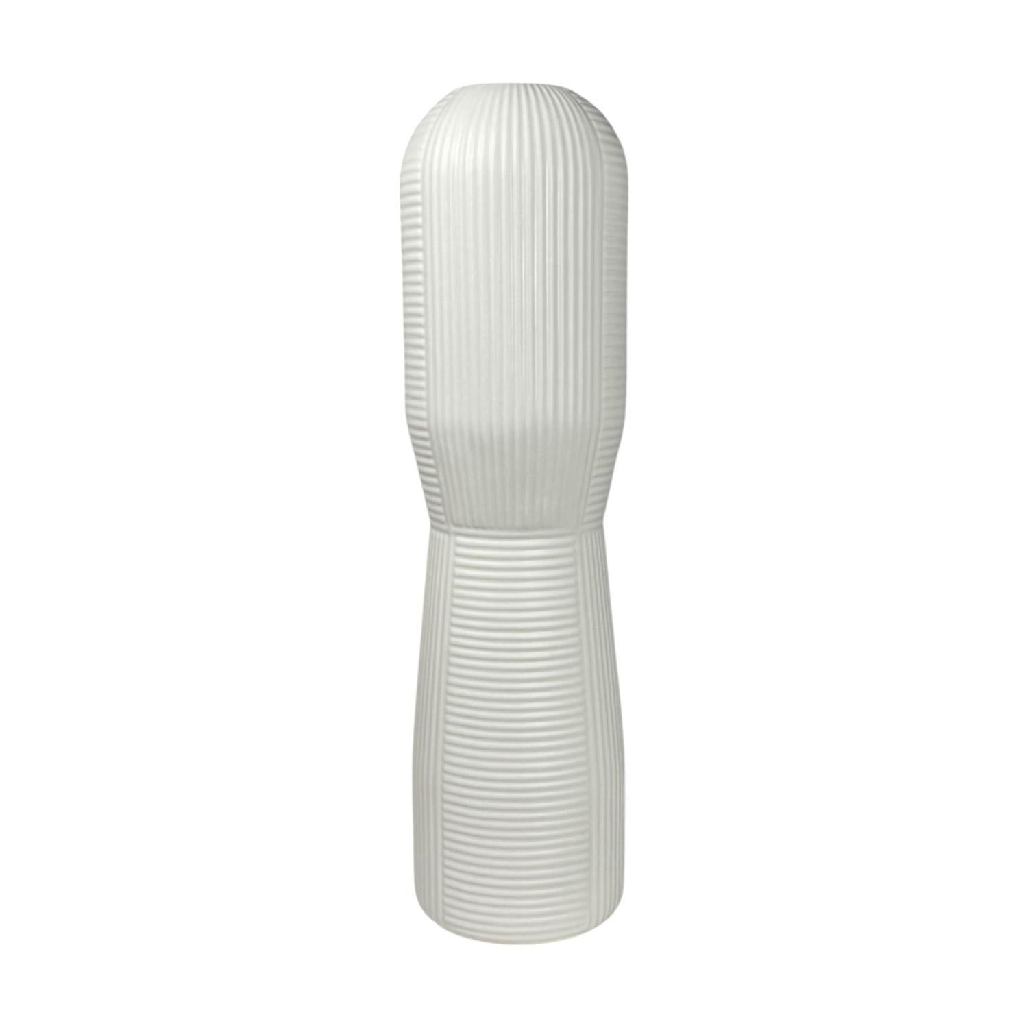Jarron 56X16.5X16.5Cm Blanco Bali F253