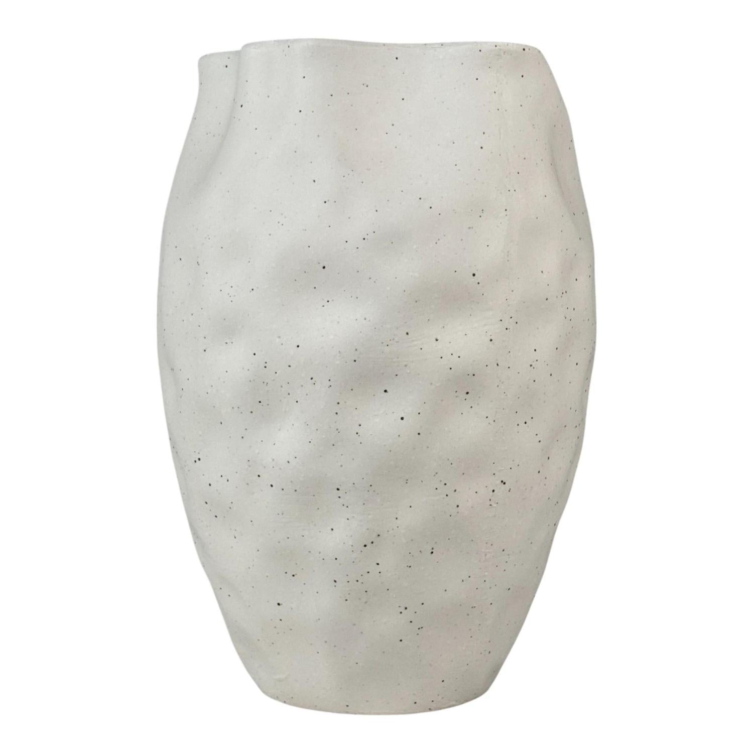 Jarron 29X20X20Cm Blanco Oasis F253
