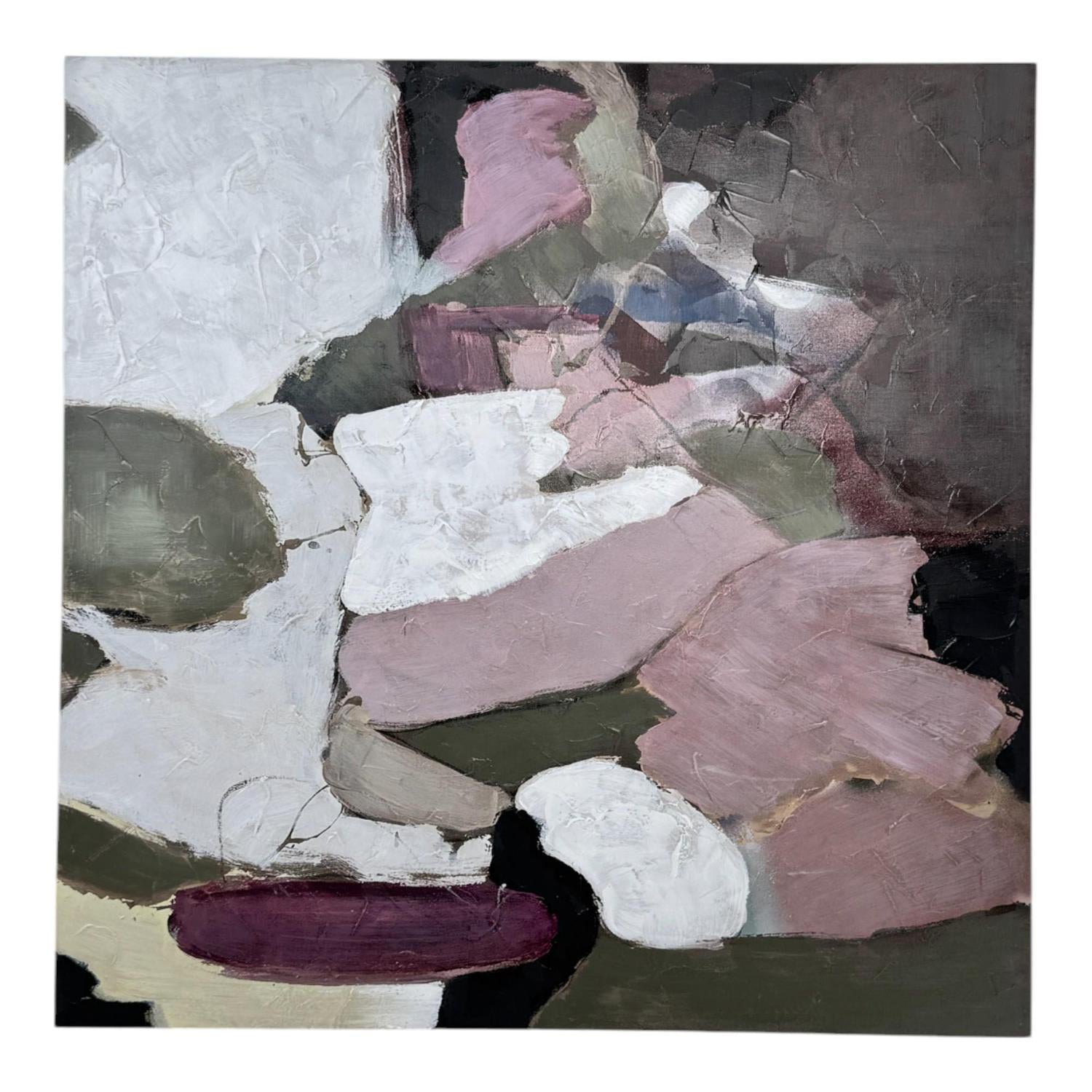 Cuadro 100X3X100Cm Multicol Rose F253