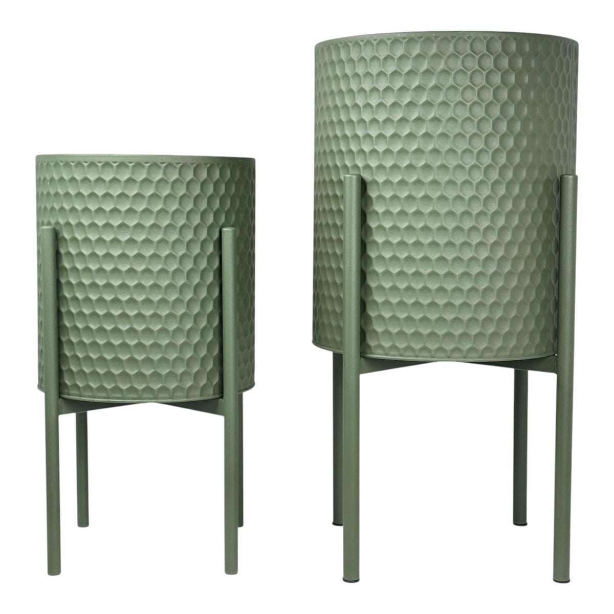 Macetas 60.5X31X31Cm Verde Setx2 F253