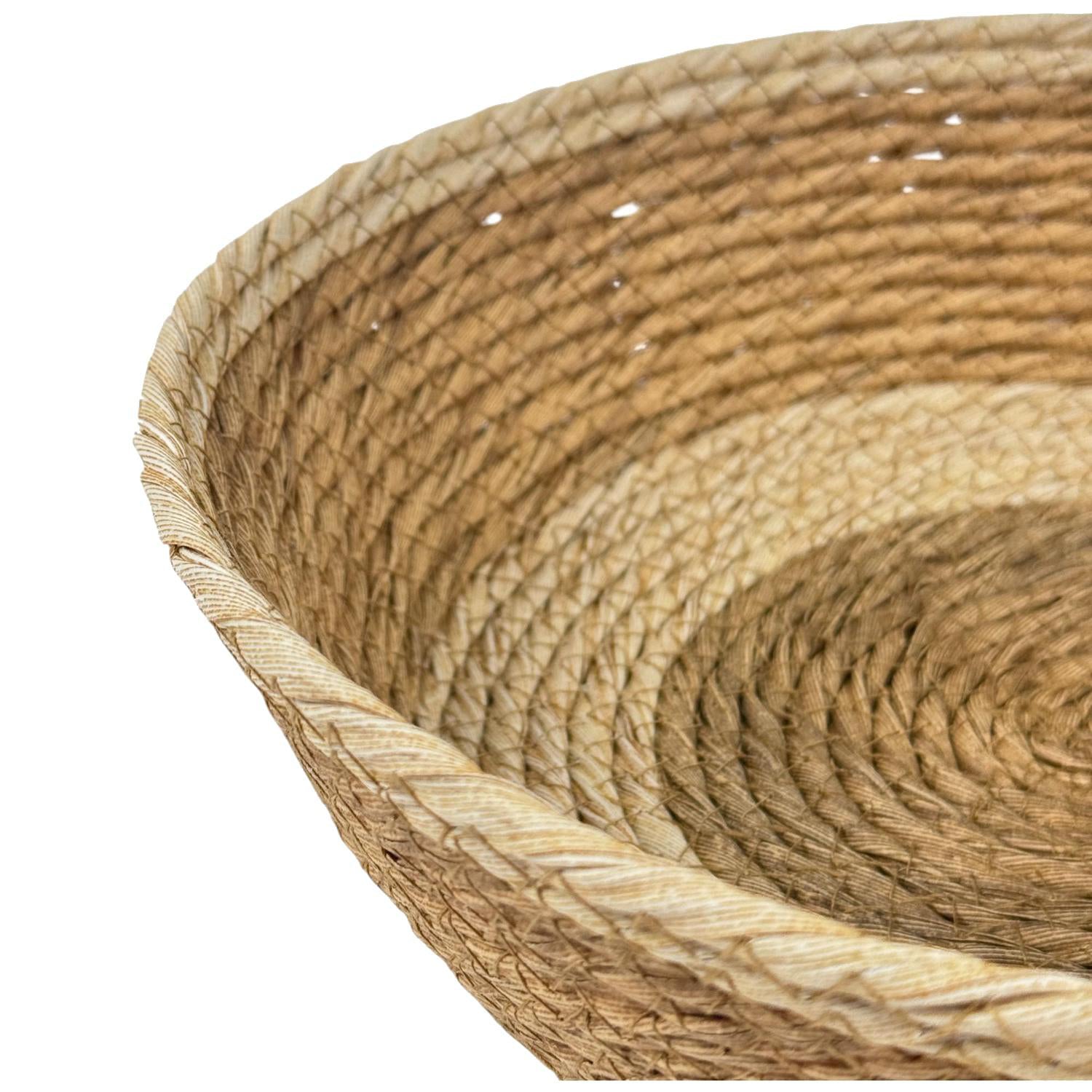 Cesta 28X8X23Cm Café Tejida F253