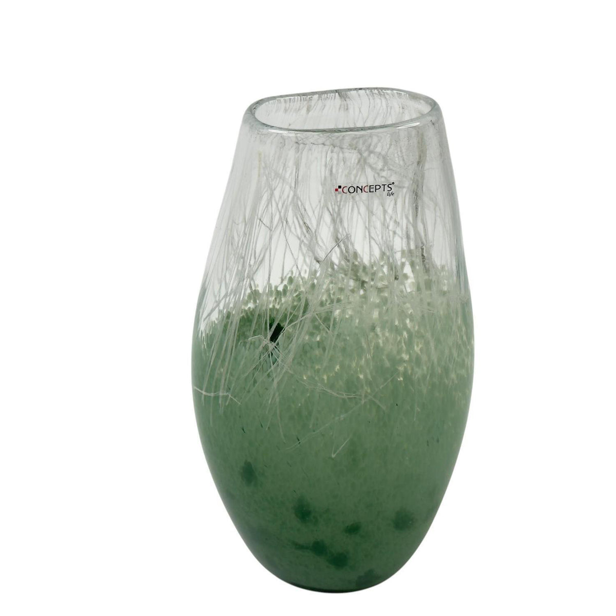 Jarron 31X12X17.5Cm Verde F253