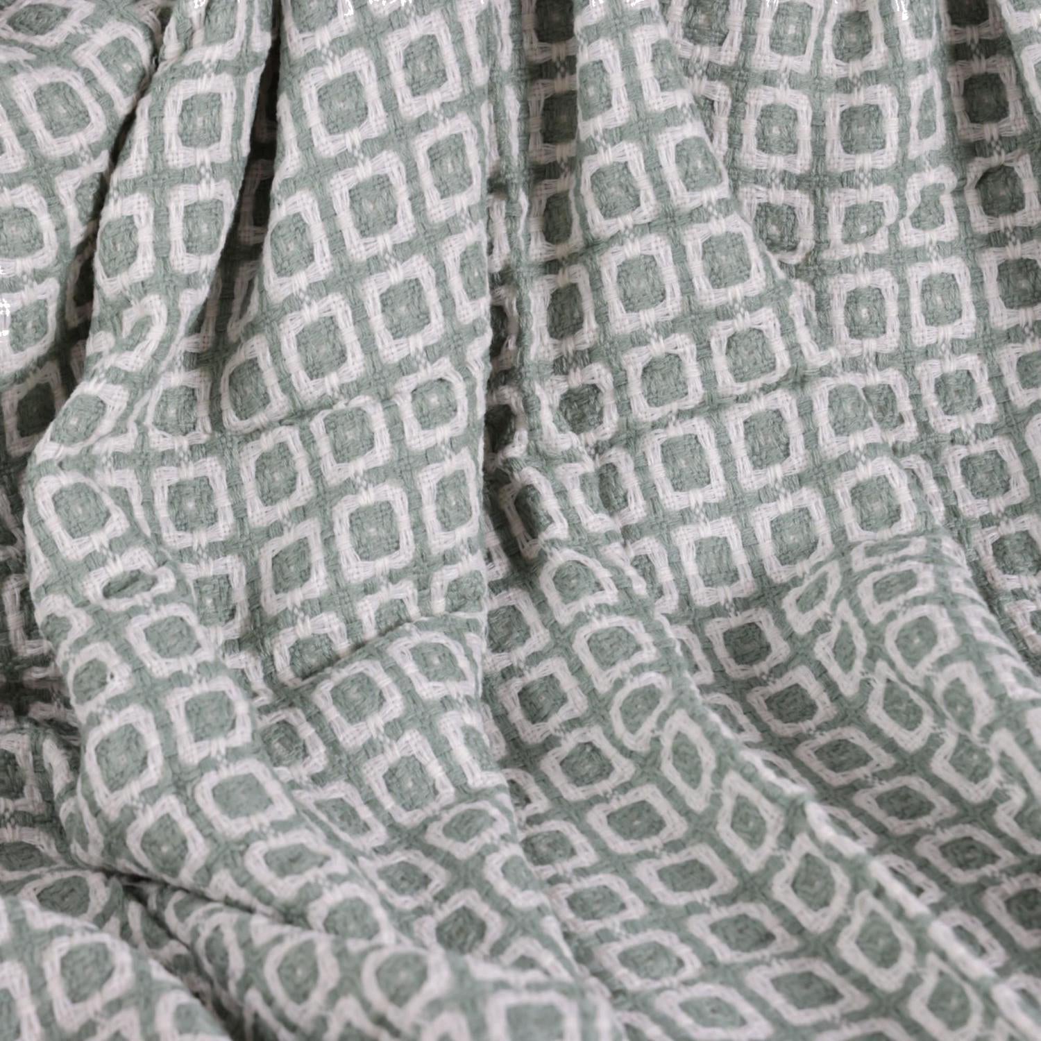 Manta 127X152Cm Verde Nostalgia F253