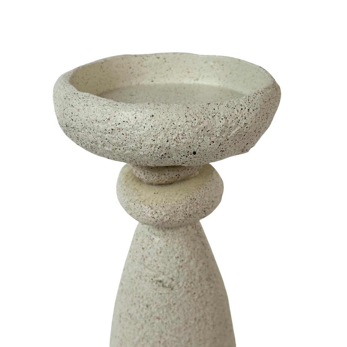 Candelabro 25X10.5X10.5 Crema Lumea F253