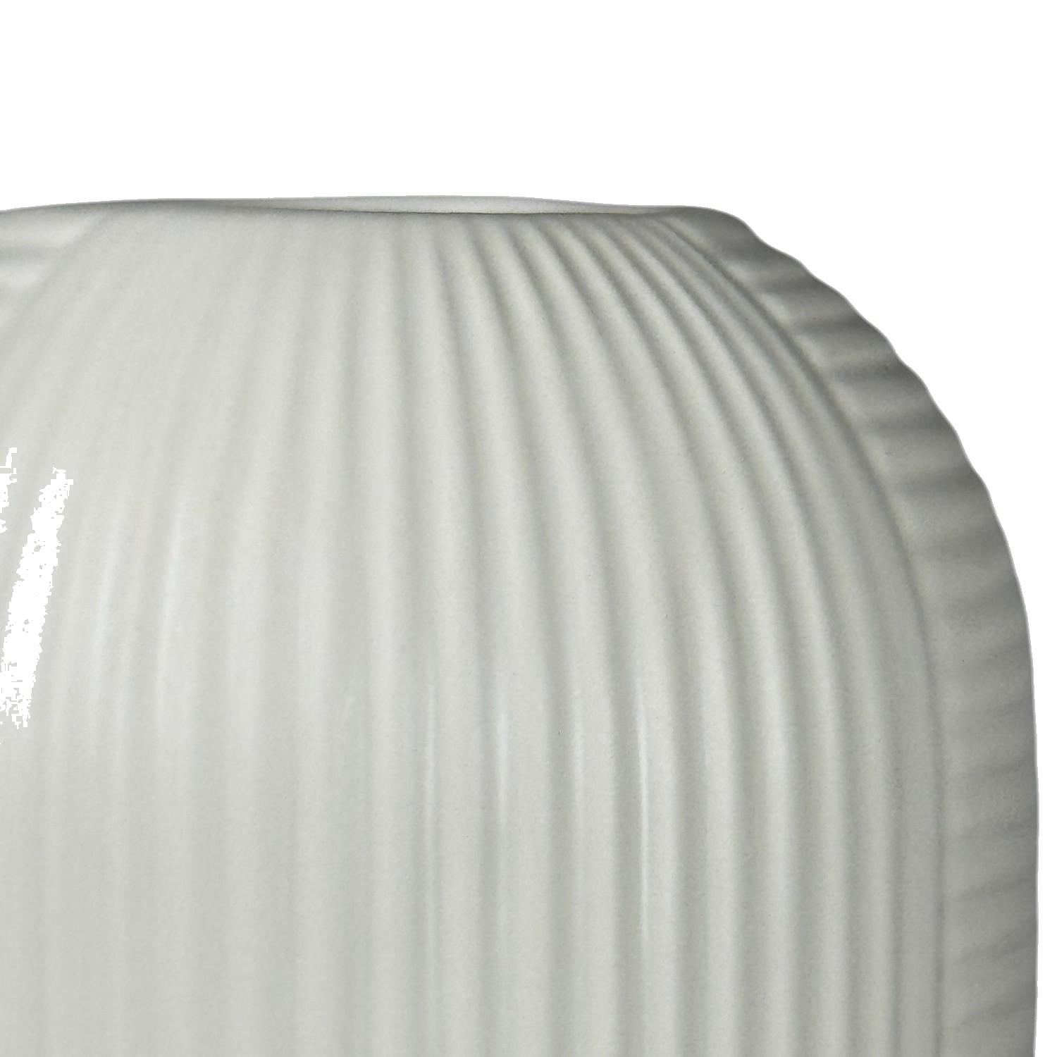Jarron 56X16.5X16.5Cm Blanco Bali F253