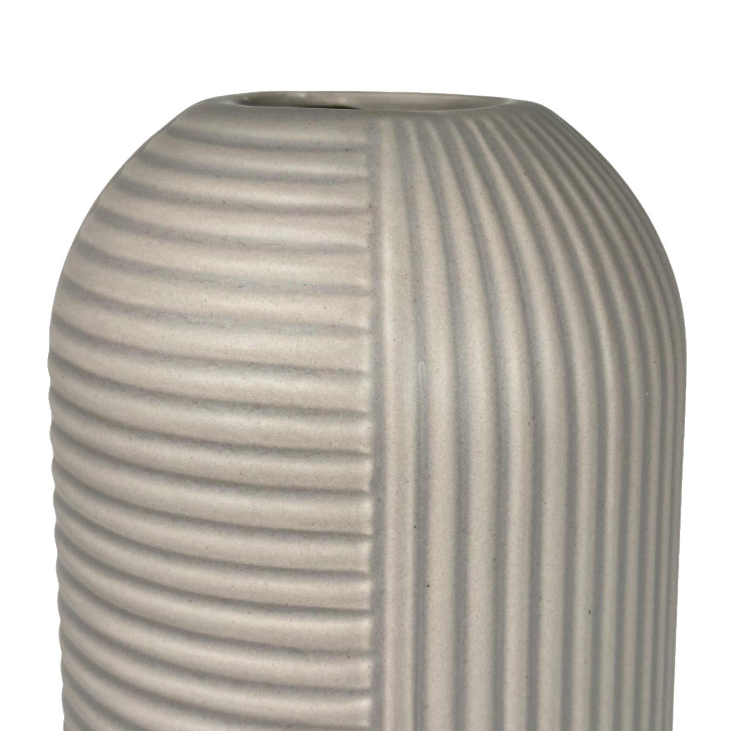 Jarron 46X13.5X13.5Cm Taupe Bali F253