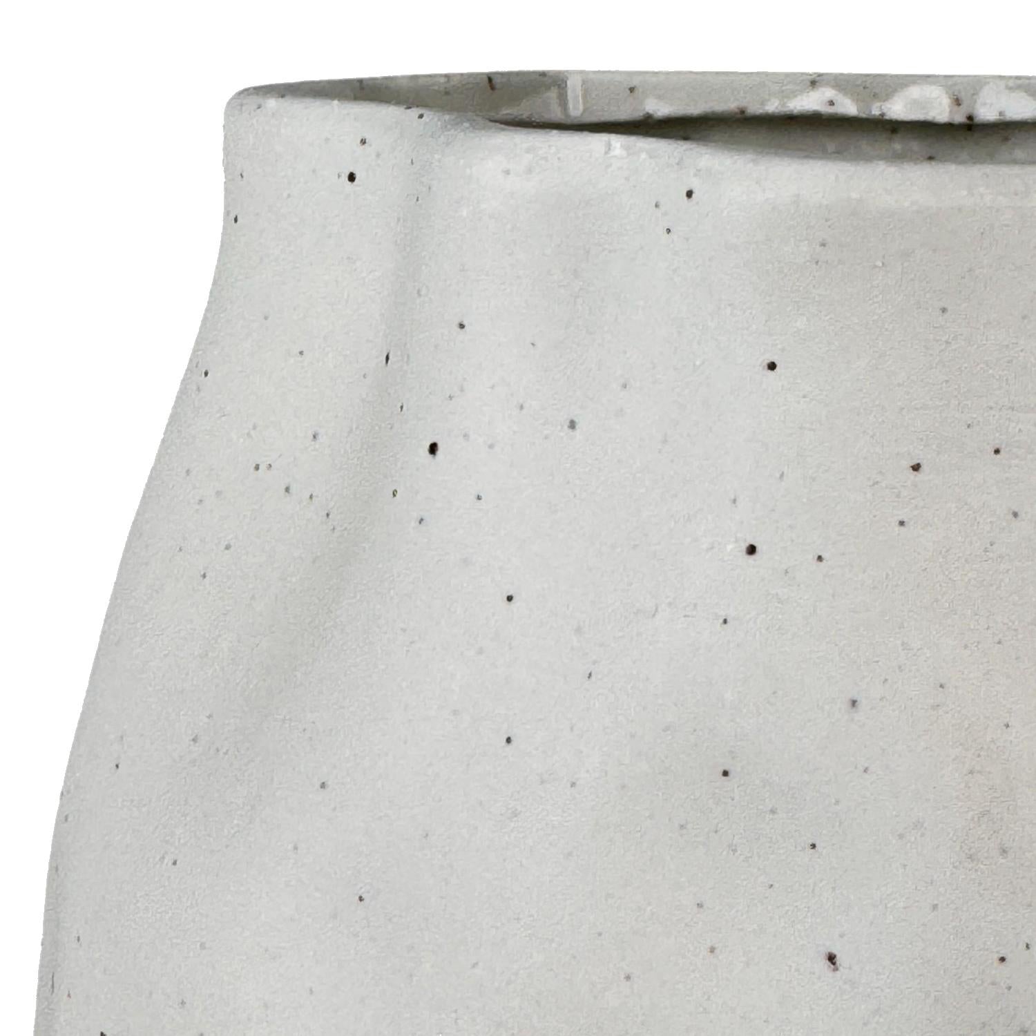 Jarron 29X20X20Cm Blanco Oasis F253