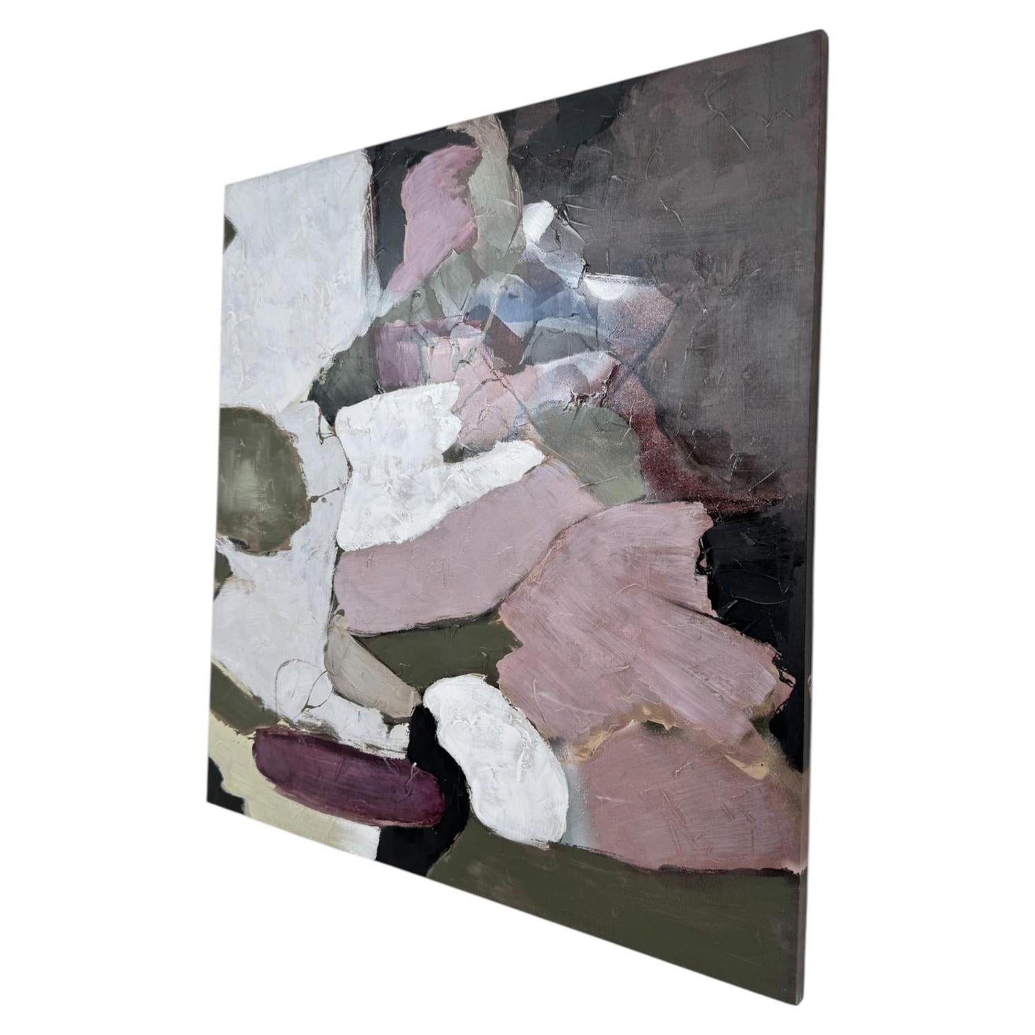 Cuadro 100X3X100Cm Multicol Rose F253