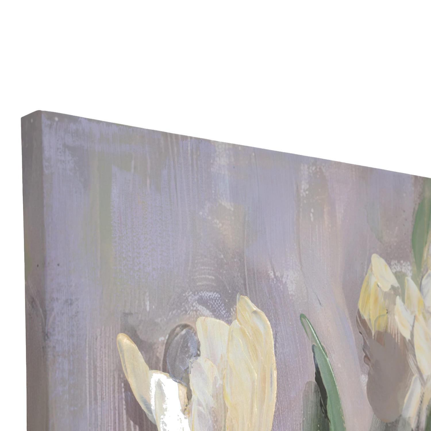 Cuadro 120X3X80Cm Multicolor Flores F253