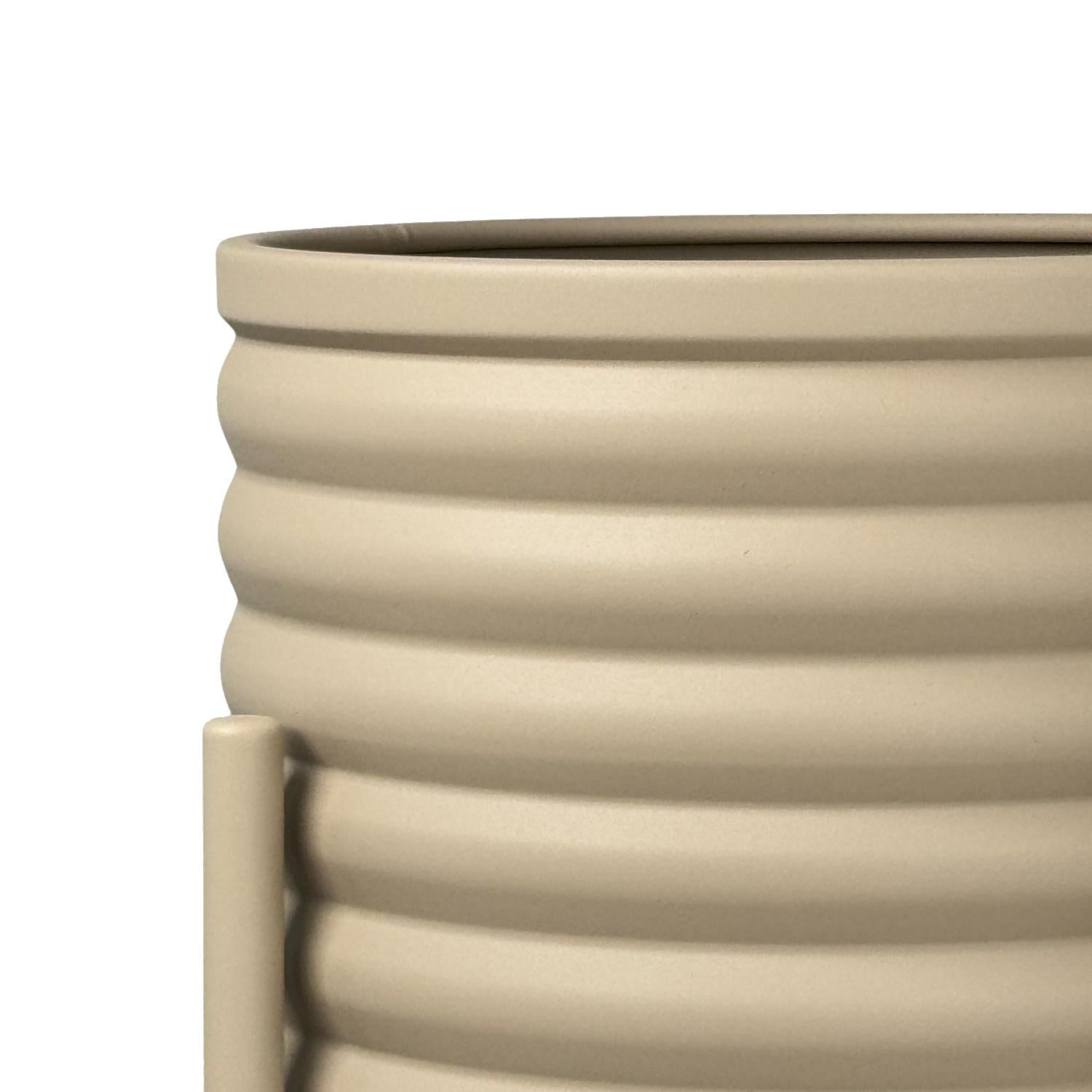Macetas 60.5X31X31Cm Beige Setx2 F253