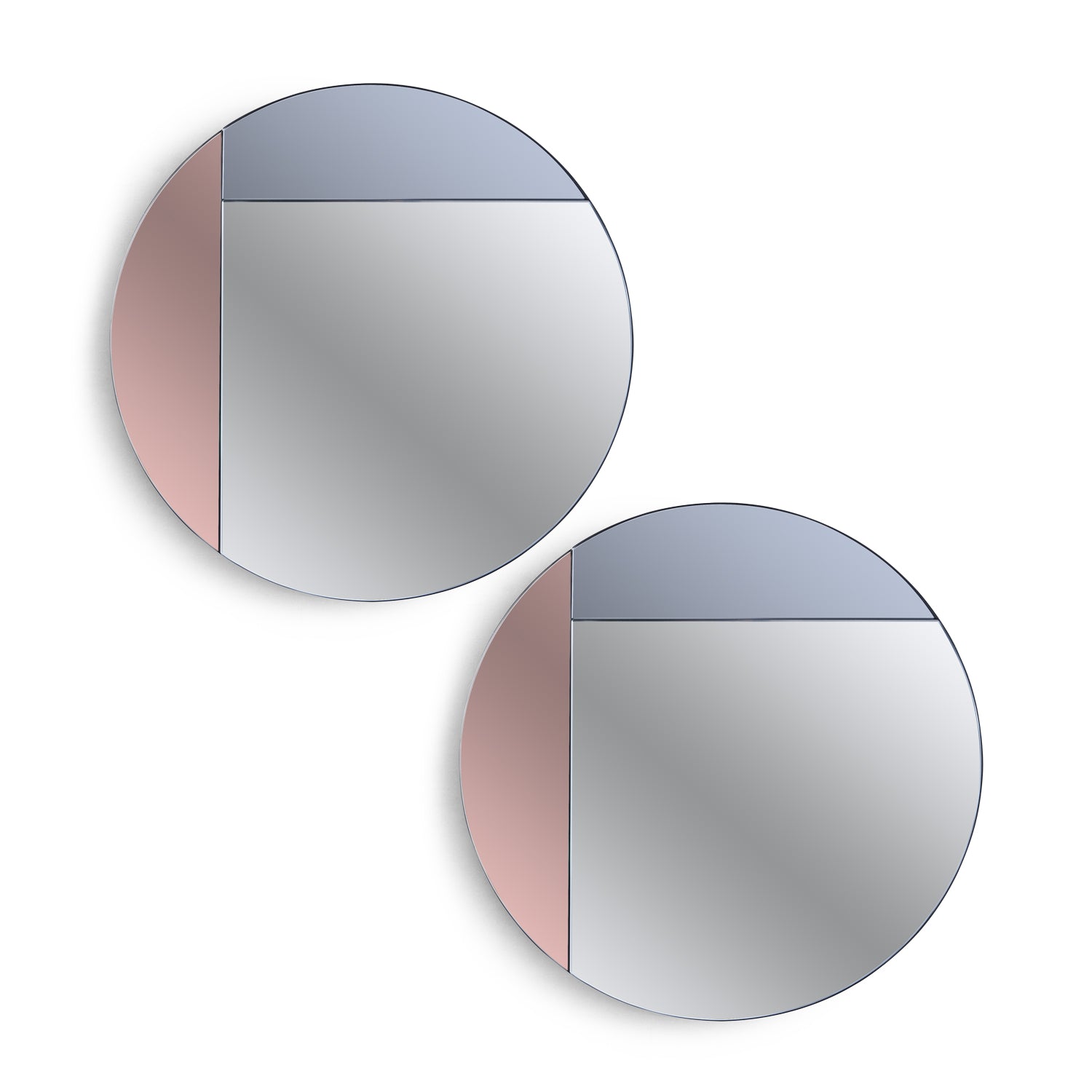 Set x2 Espejo Nala Rosa, Humo