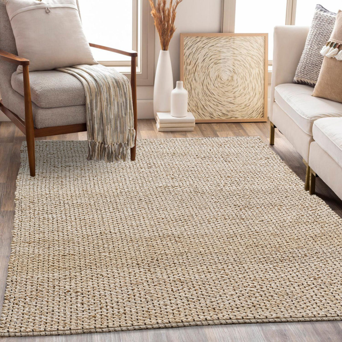 Alfombra 120X170 Siroi Yute Natural