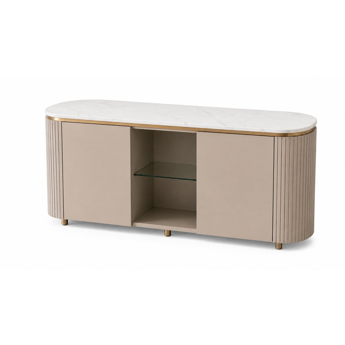 Bifé Valenty Taupe, Champaña