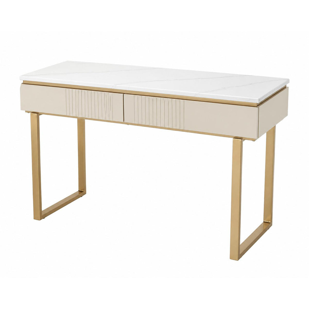 Consola Salvatore Taupe, Champaña