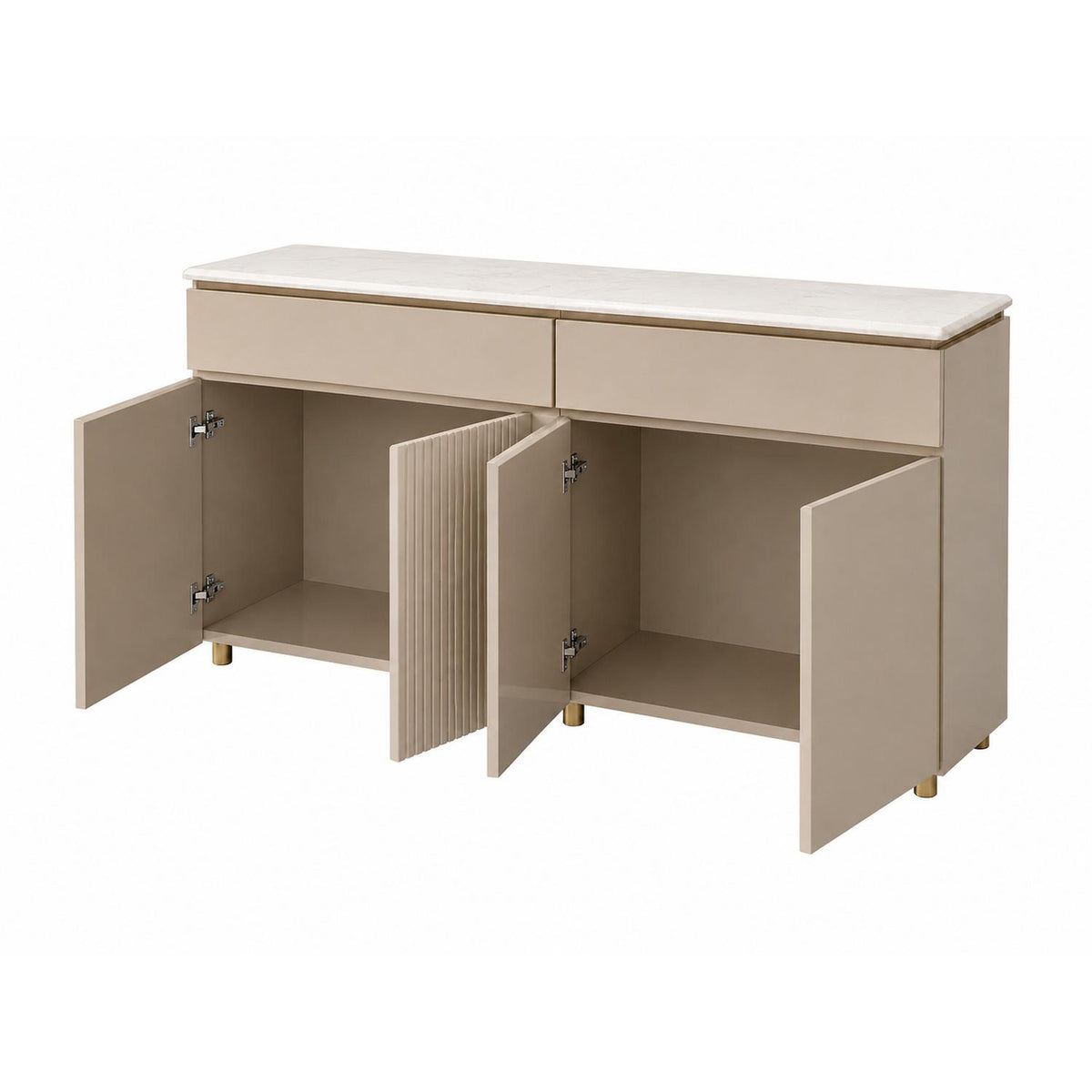 Bifé Salvatore 160 Taupe, Champaña