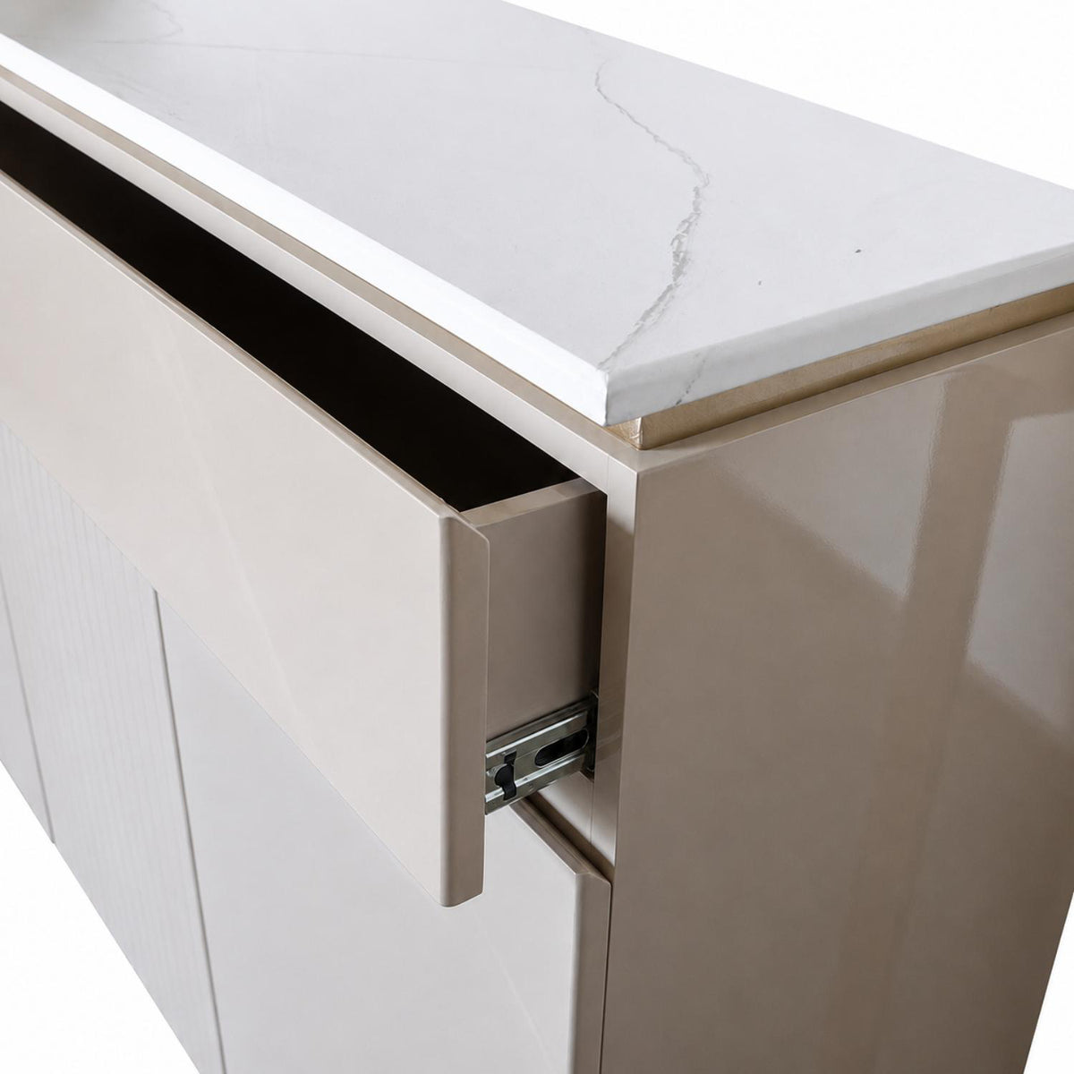 Bifé Salvatore 120 Taupe, Champaña
