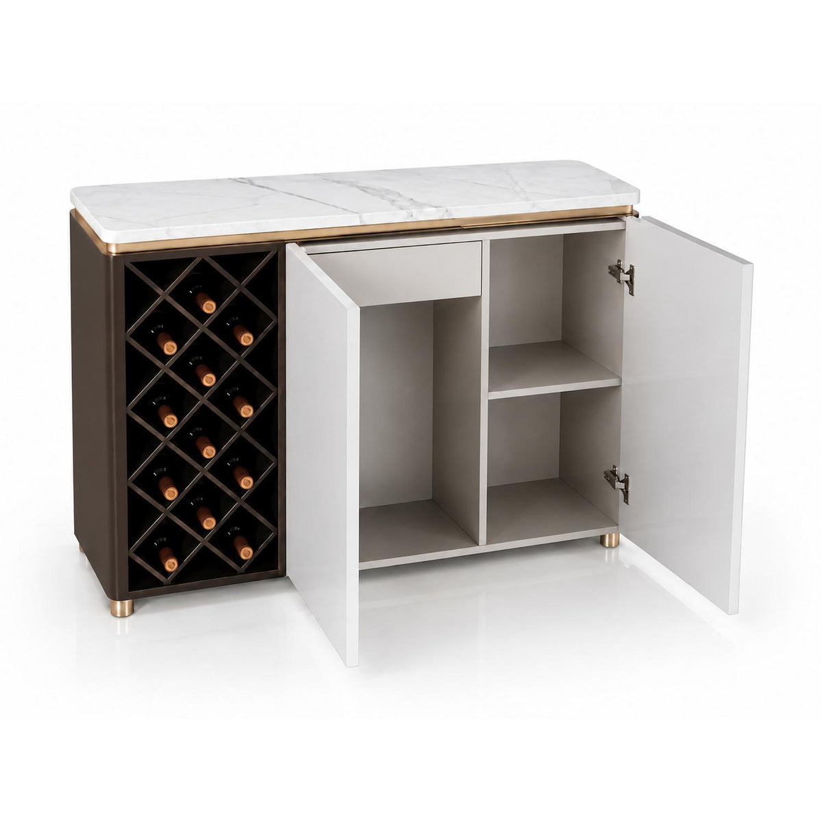 Bifé Vitorio 120 Taupe, Taupe Perla