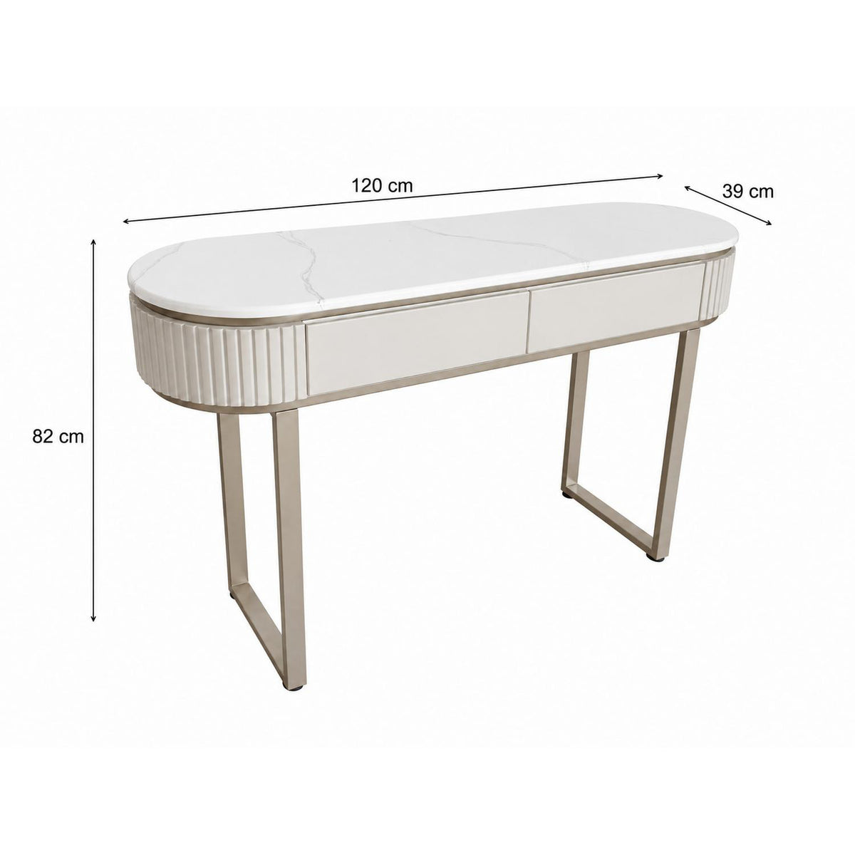 Consola Valenty Taupe, Champaña