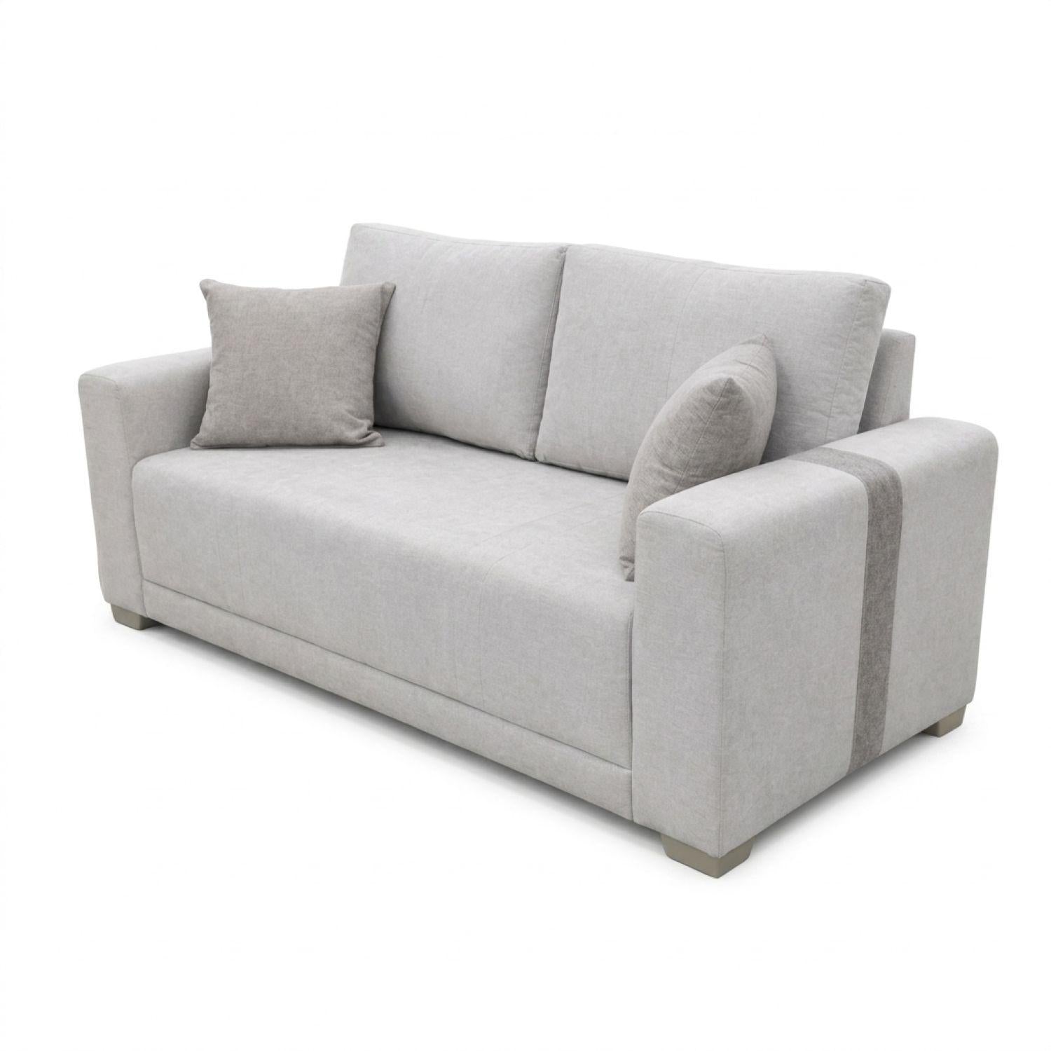 Sofa 2 Puestos Mark Lino Bait Arena, Taupe Champaña