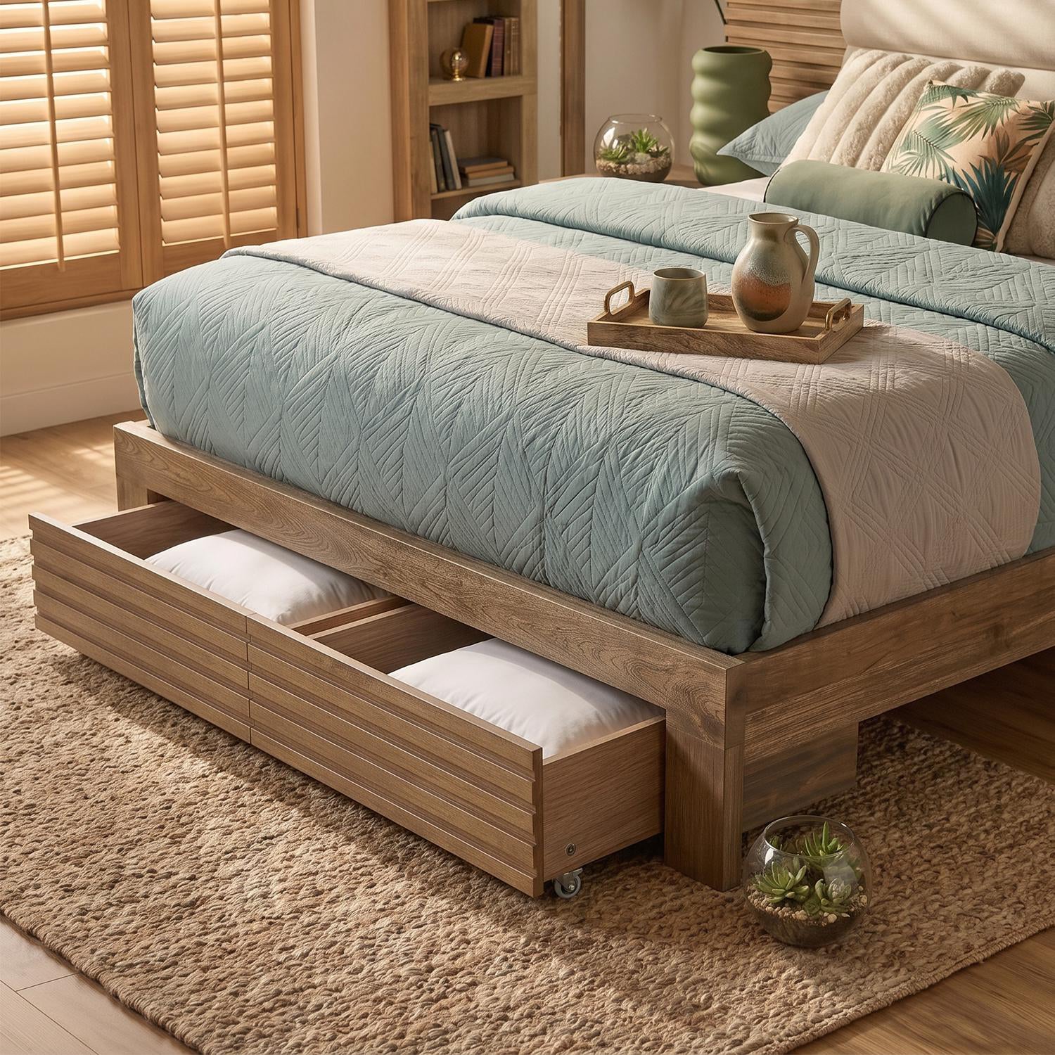 Alcoba King Misuri Eurolino Marfil, Natural