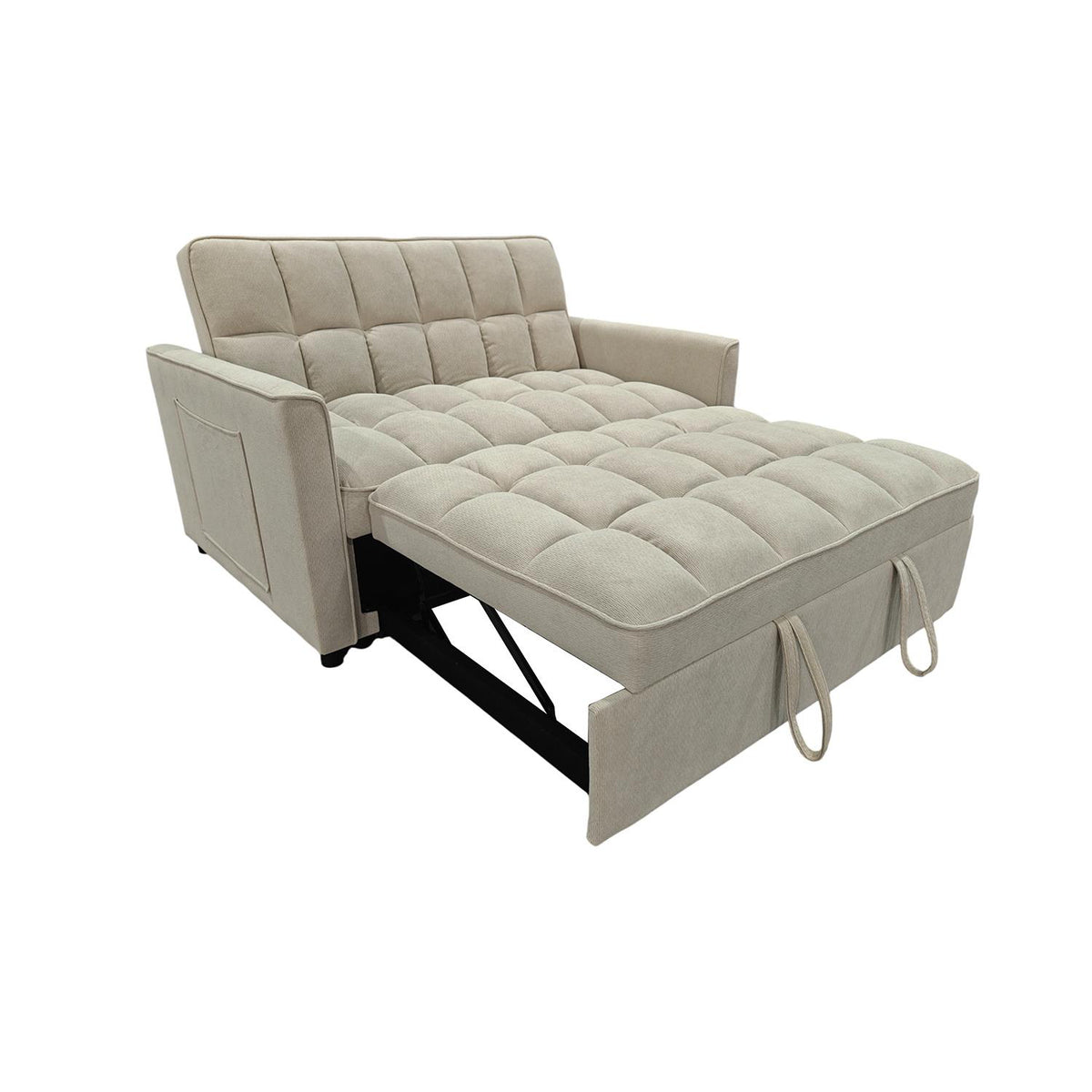 Sofá Cama Gaia Chenille Beige