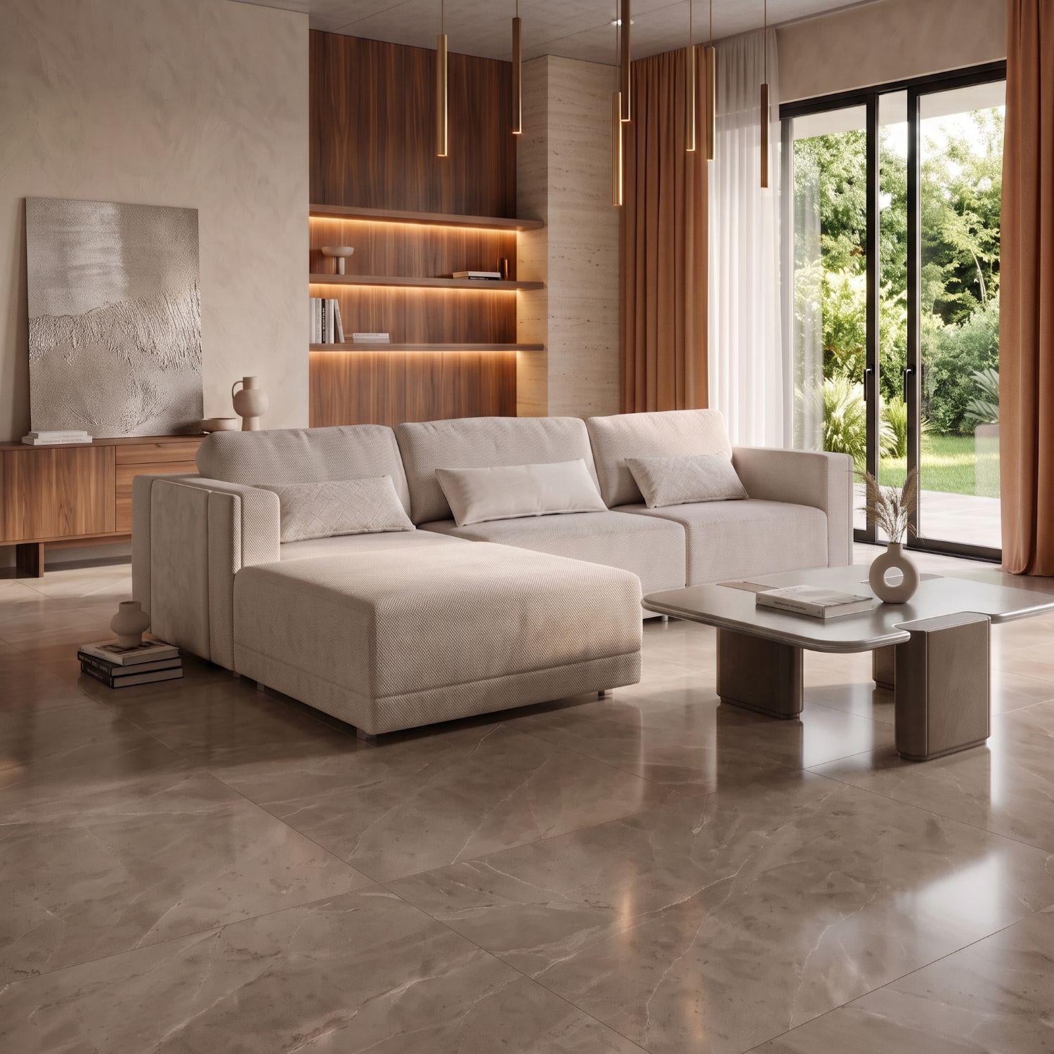 Sala Funcional Fendi Boucle Almendra, Taupe Perla