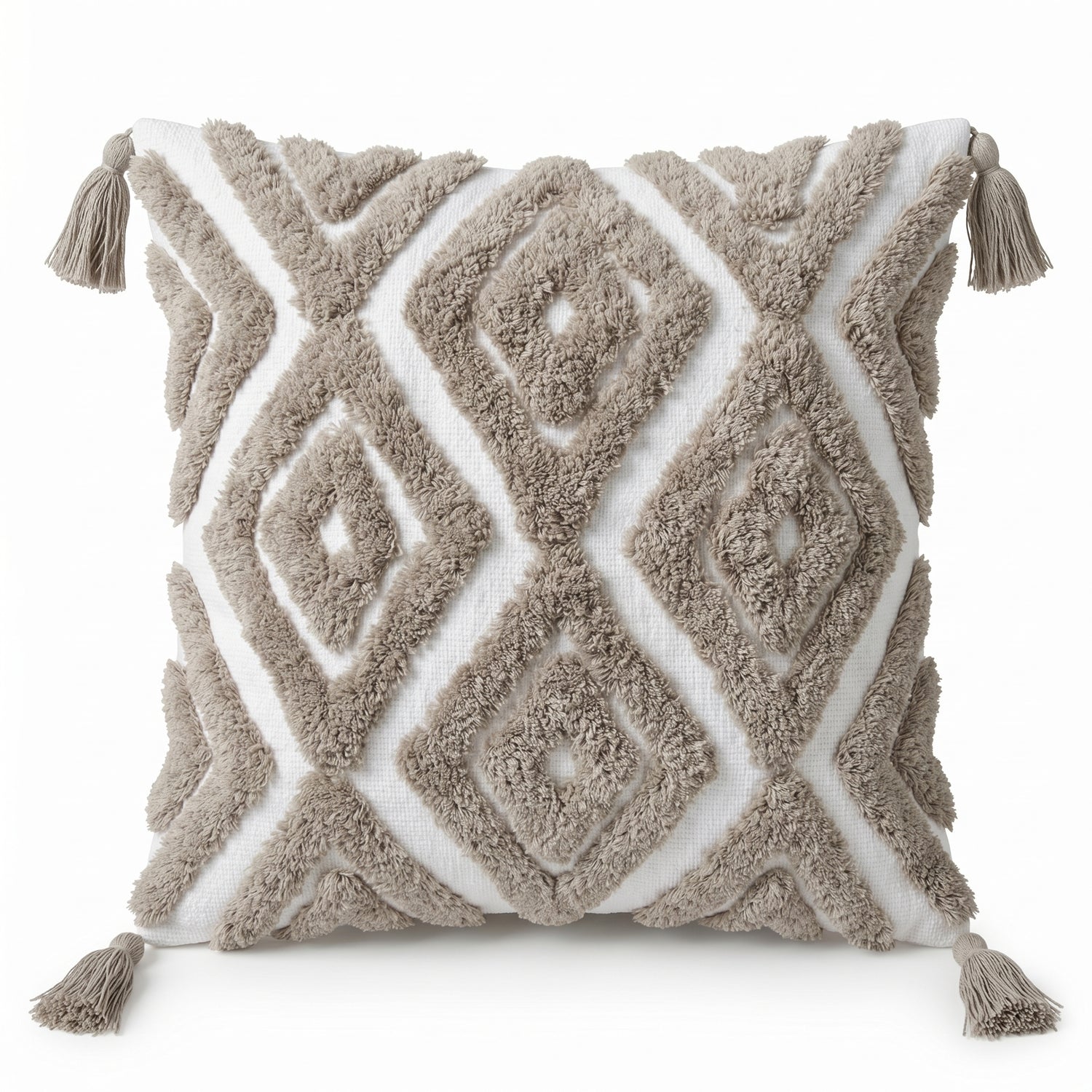 Cojín 45X45 Rustic 163 Boucle Marfil