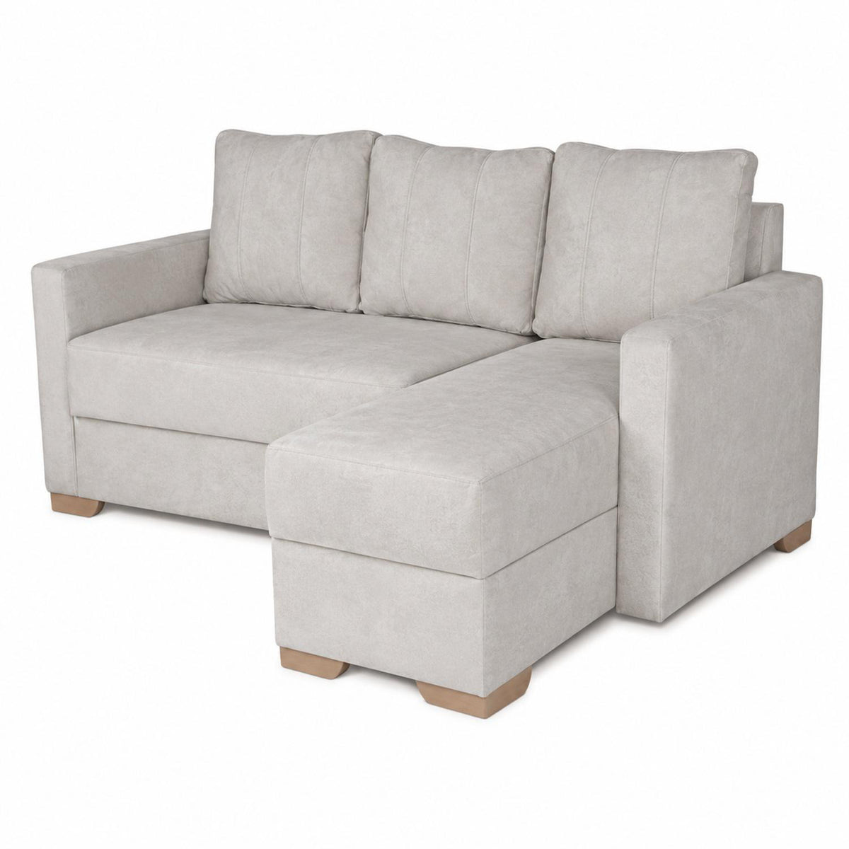 Sofá en L Kairos Beige, Champaña
