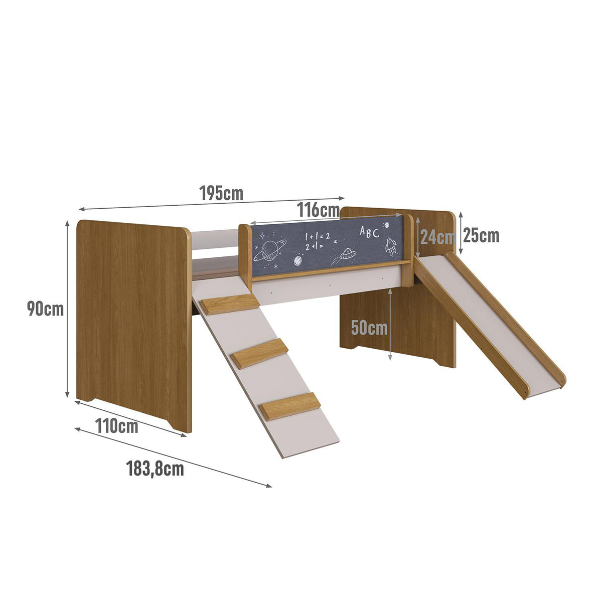 Cama Infantil Carter Natural Off White