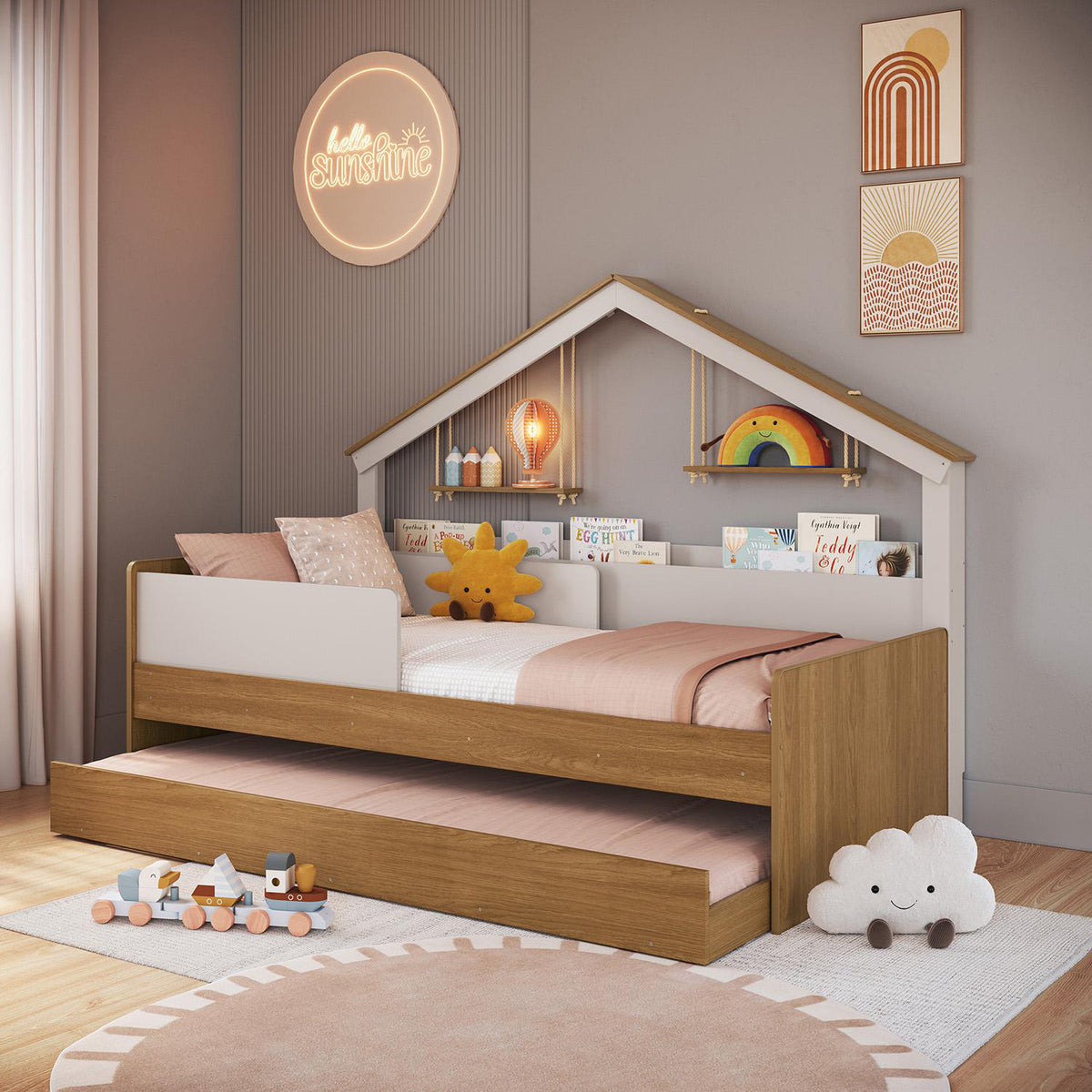 Cama Nido Berry Natural Offwhite