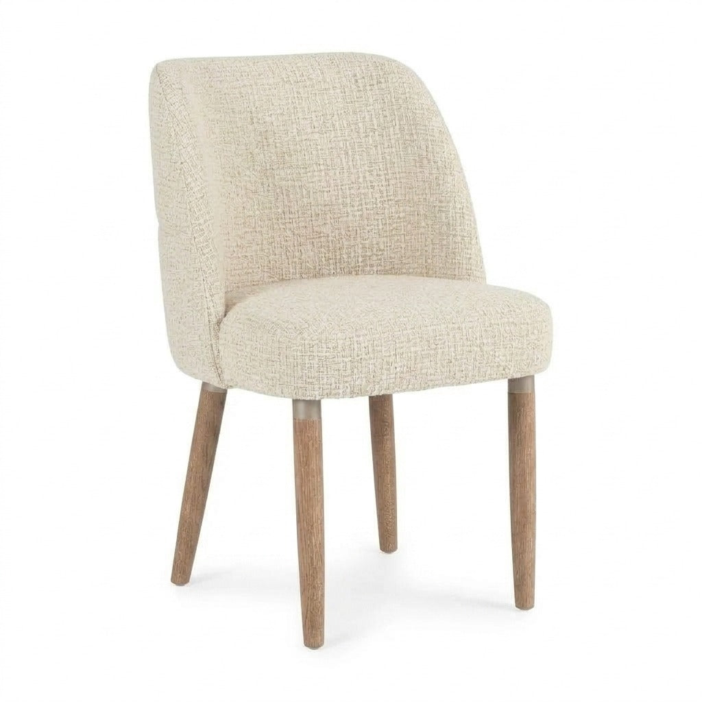 Comedor 6 Puestos Nicole Eurolino Bali Beige, Natural