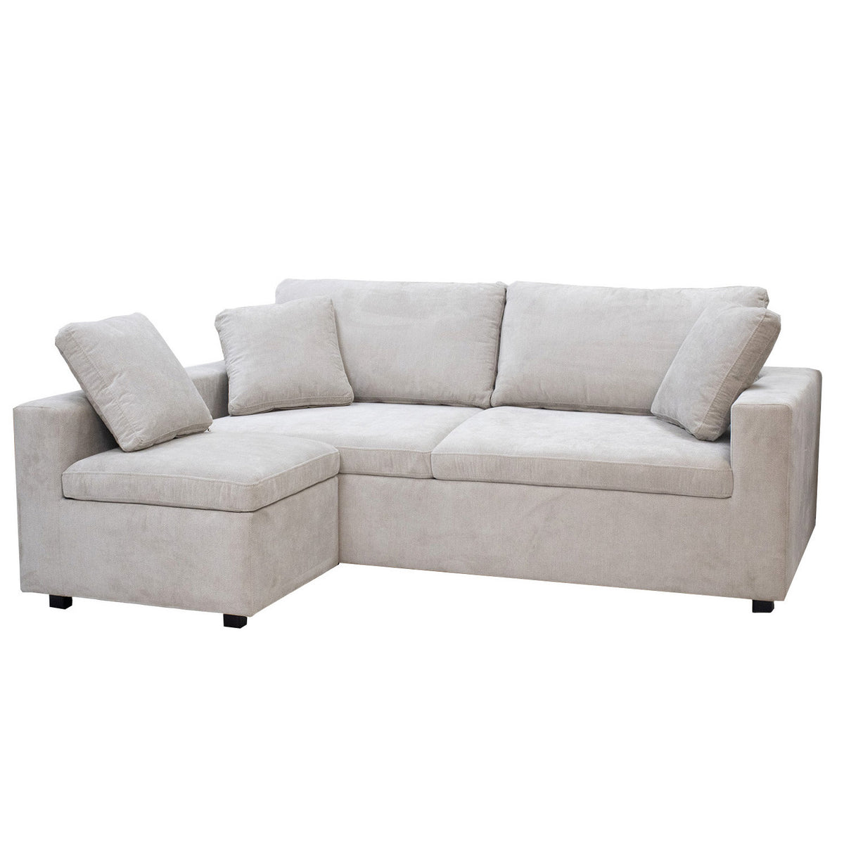Sala Funcional Creta Chenille Impetu Beige 1.95 M