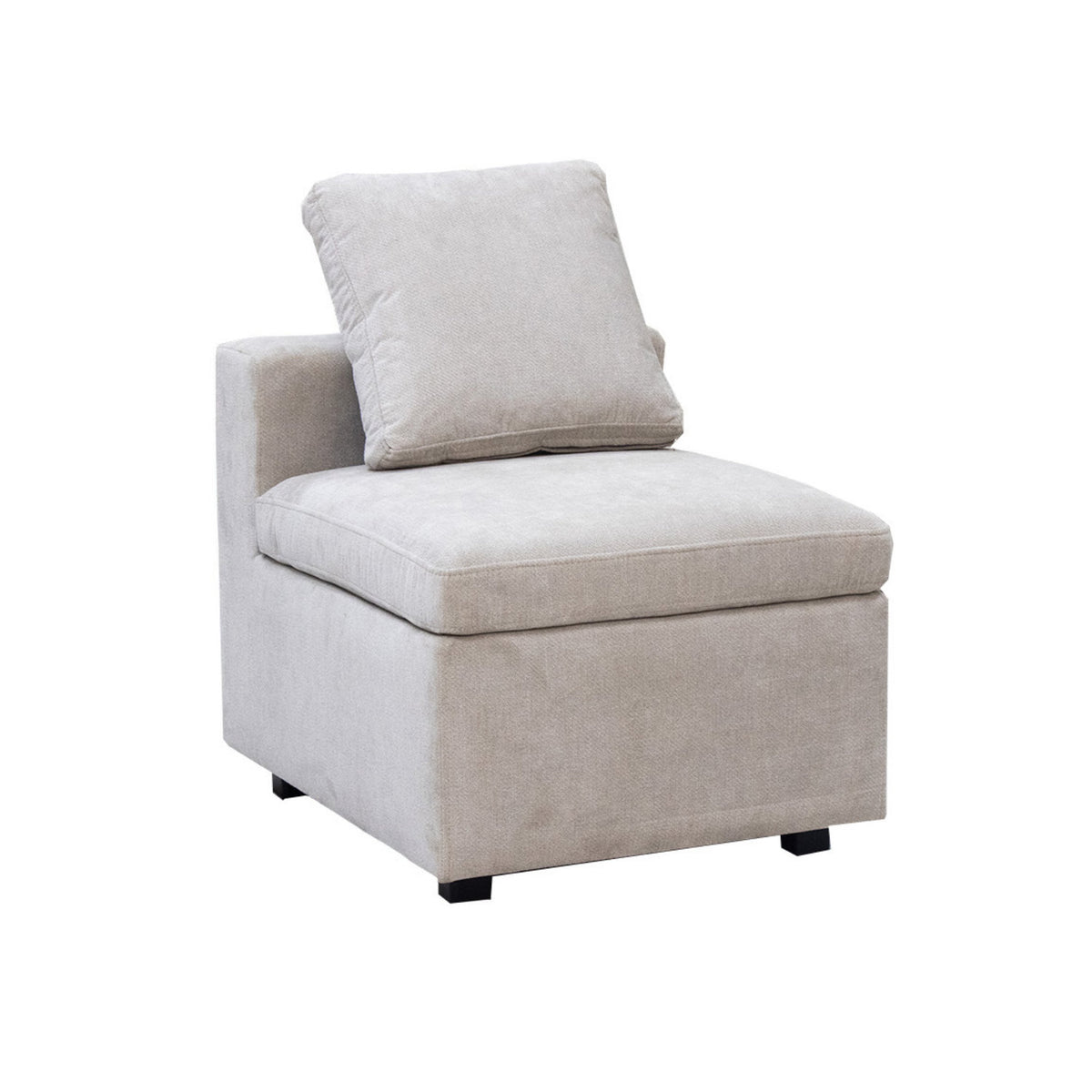 Sala Funcional Creta Chenille Impetu Beige 1.95 M