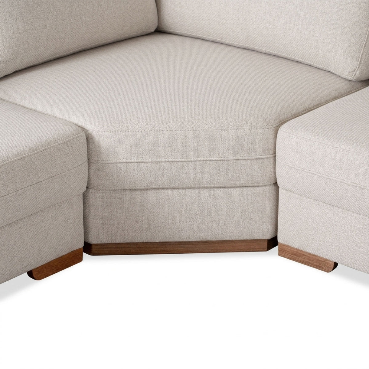 Sala Rinconera Ivory Eurolino Bali Beige, Natural 3 M