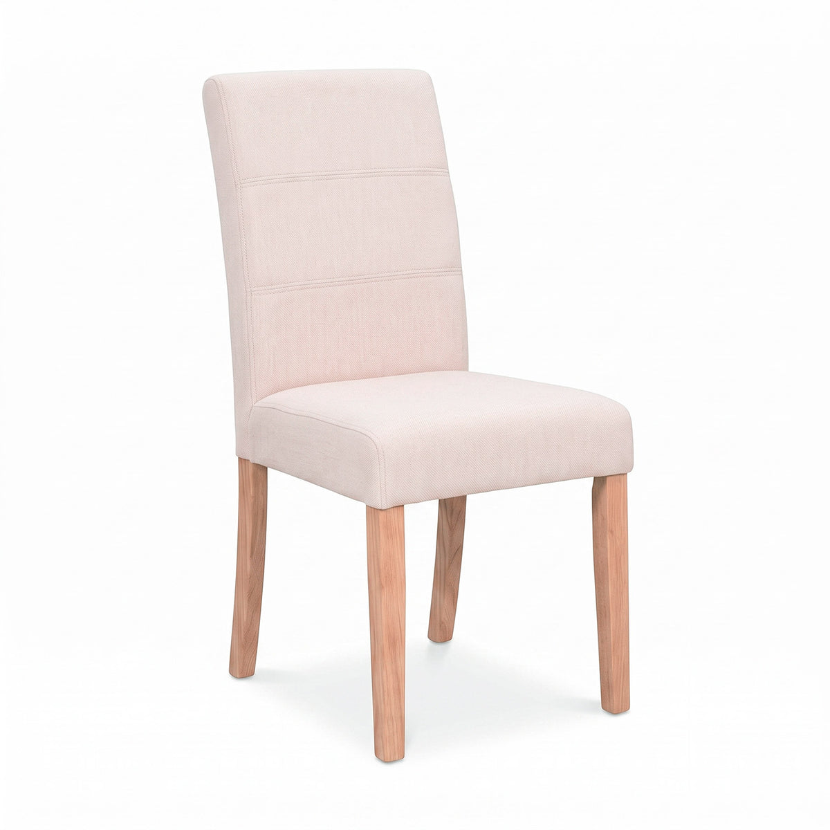 Comedor 6 Puestos Bianco Chenille Impetu Beige, Natural