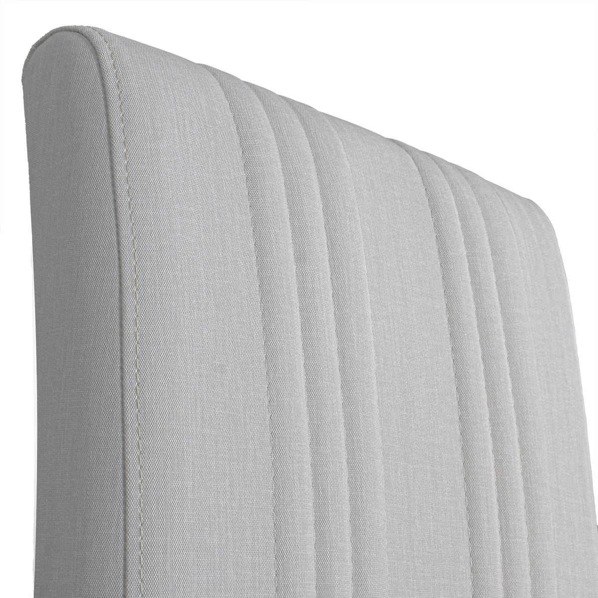 Comedor 6 Puestos Kenzo Eurolino Blanco, Champaña Cubierta Para Vidrio
