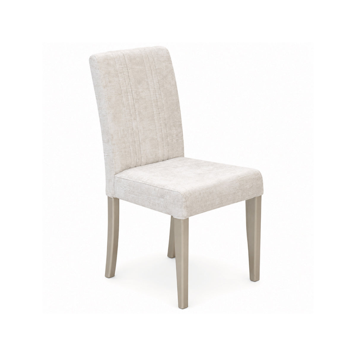 Comedor 6 Puestos Kenzo Velvet Luxury Sand, Champaña Base Para Vidrio