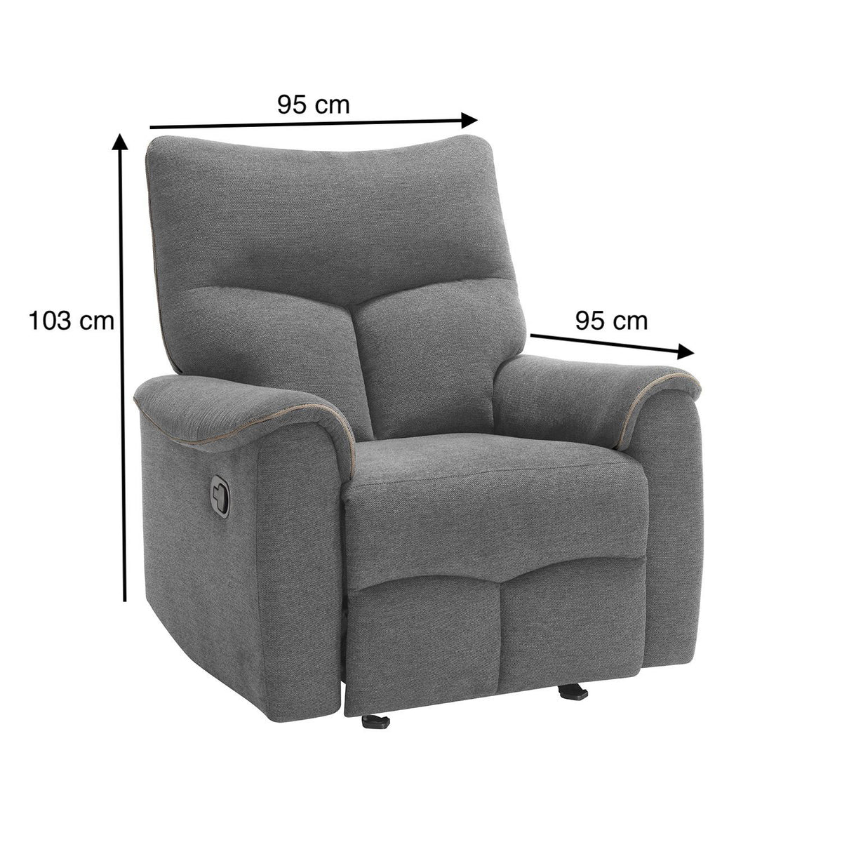 Silla Reclinable Zeus Pana Plata