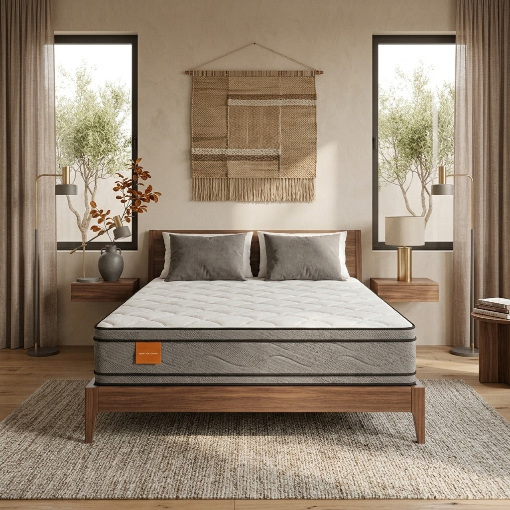 Colchón King Toscana Doble Pillow Top [Garantía 12 años] + Gratis Colchón Horizont 1.00