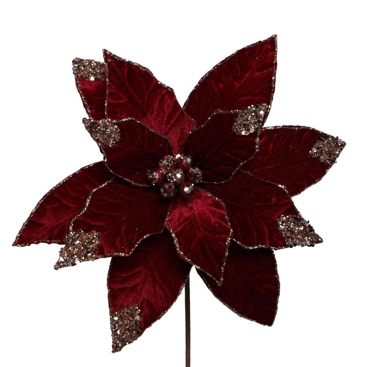 Flor Poinsettia 35Cm Charming Exh F261