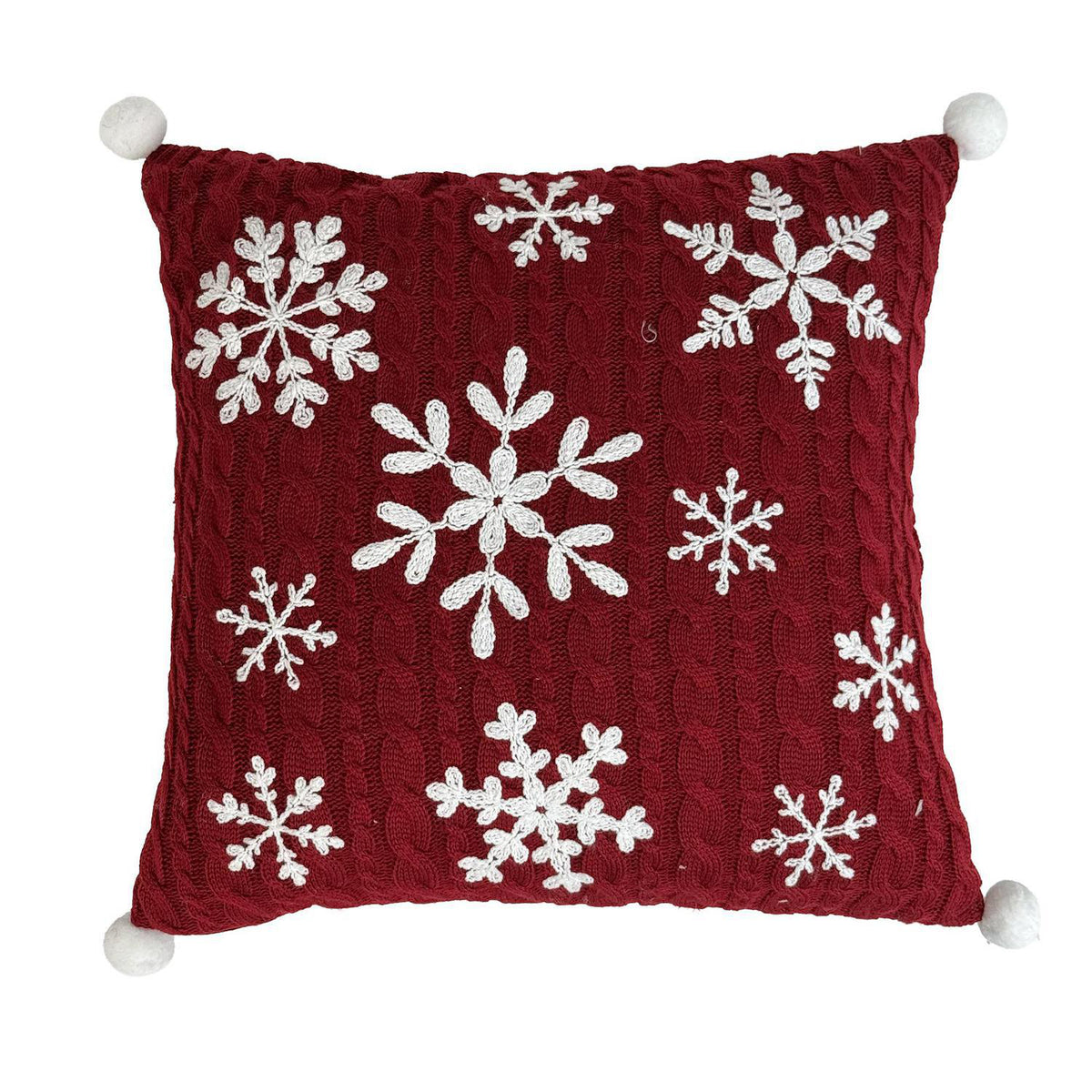 Cojin Nav 45X45Cm Copos Deer Santa F261