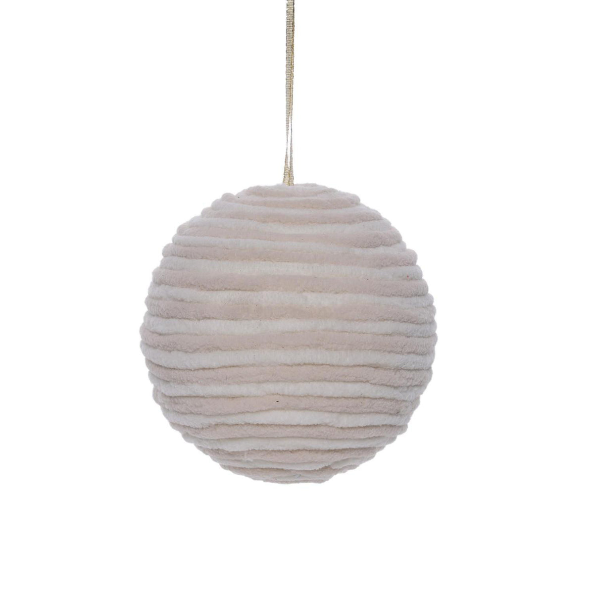 Bola Tejida 12Cm Blanco Bohoho Exh F261
