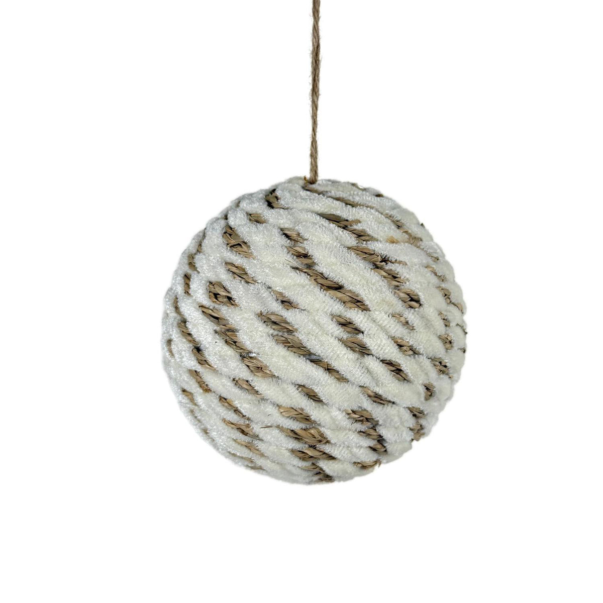 Bola Tejida 12Cm Crema Bohoho Exh F261