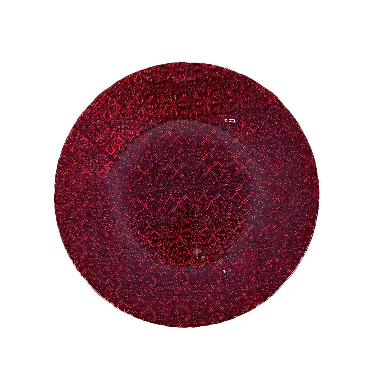 Portaplato 33Cm Rojo Charming F261