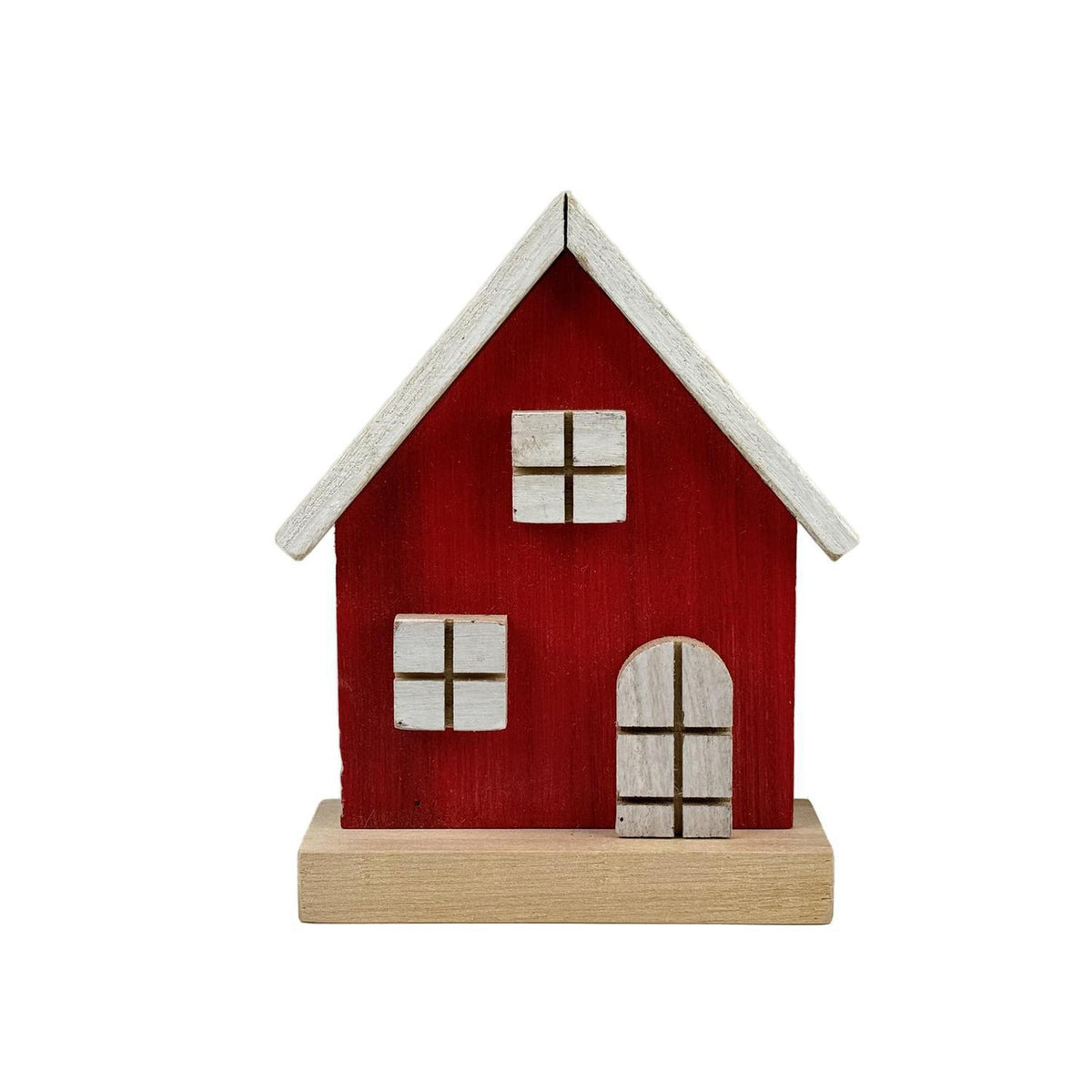 Casa 16X6X19.5Cm Rojo Deer Santa F261