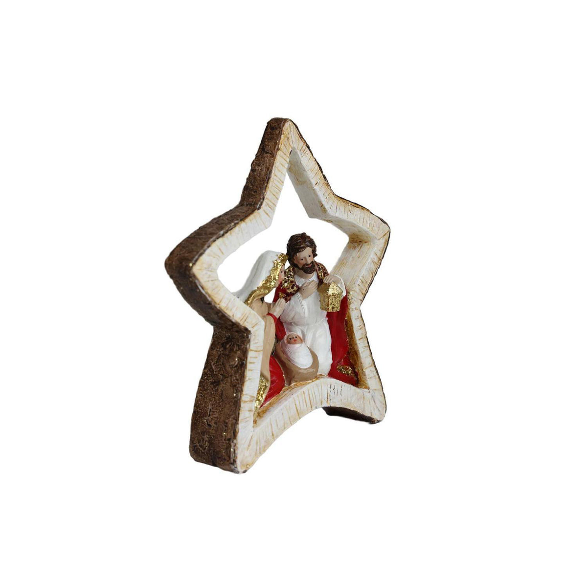 Figura Sagrada Familia Deer Santa F261