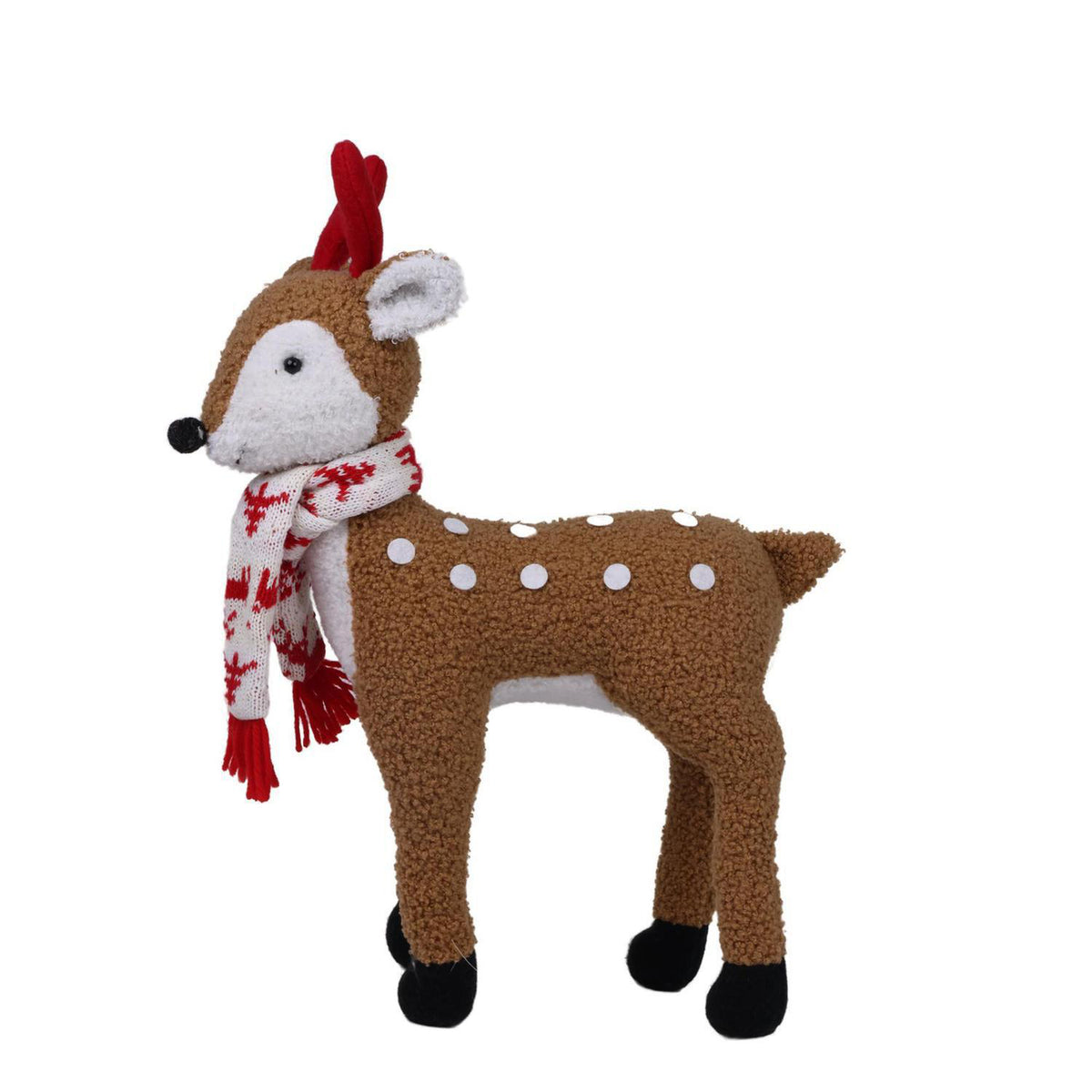 Reno De Pie 38Cm Deer Santa Exh F261