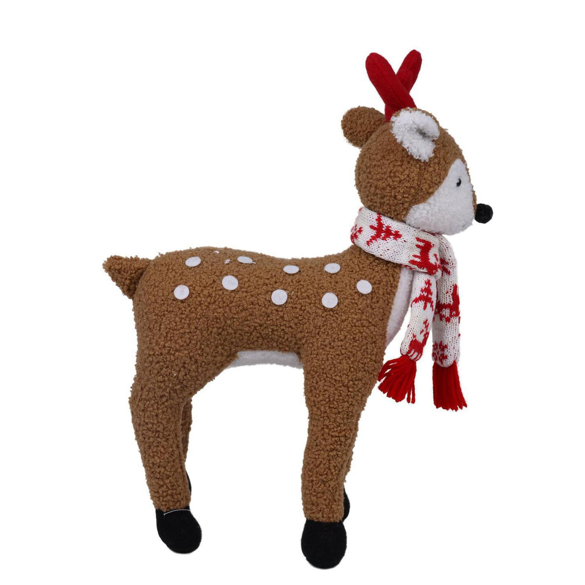 Reno De Pie 38Cm Deer Santa Exh F261